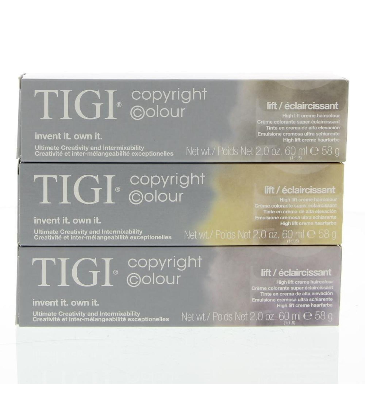 Tigi Lift Platinum Blonde Ash Gold 100/83 1 pack (1 x 60 ml)