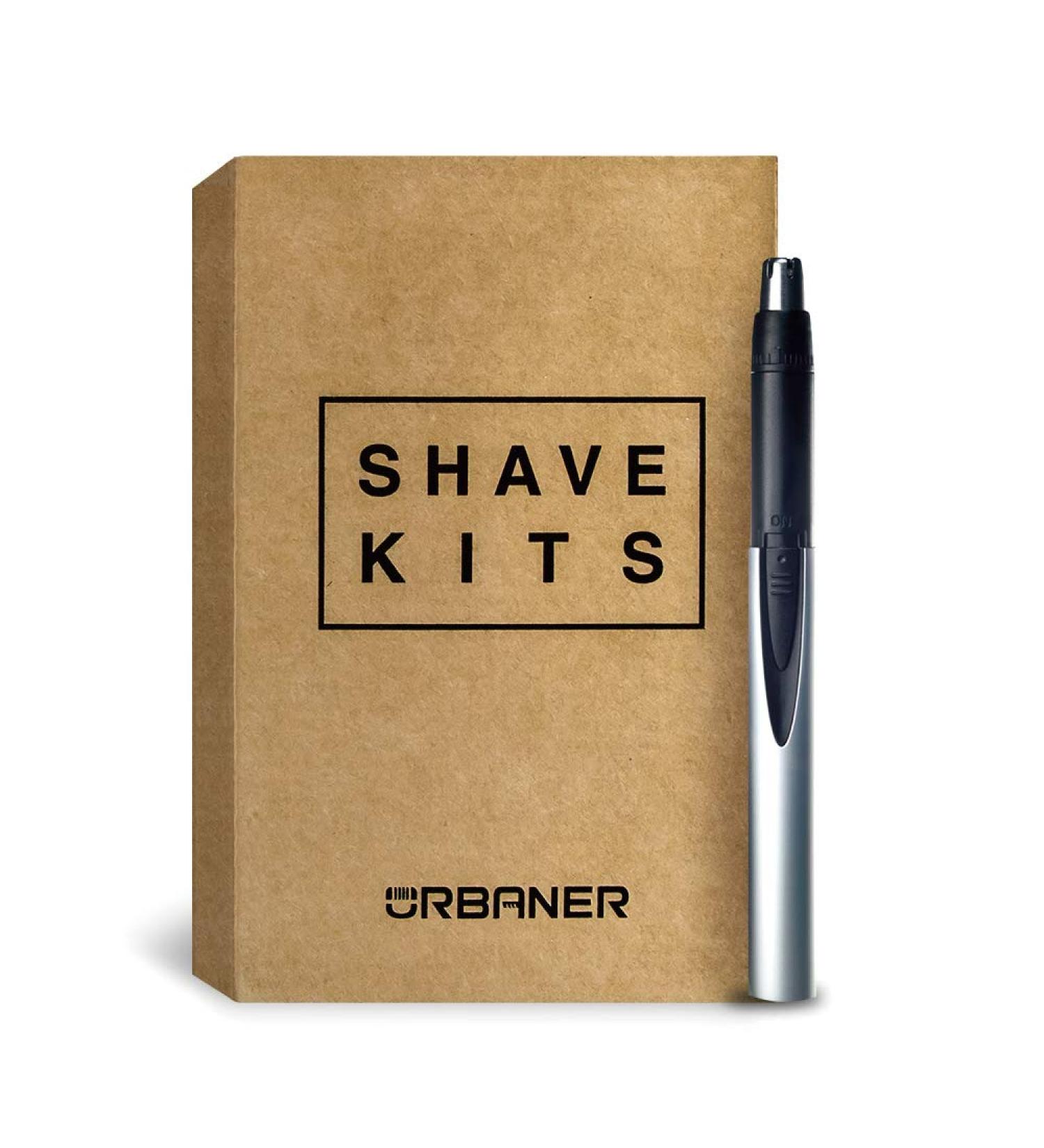 URBANER Battery Powered Rotary Ear and Nose Hair Trimmer Cordless Pen-Shaped Electric Shaver Professional Portable Ear Nose Hair Clipper Safe Blade MB-051 - Buy Online on GoSupps.com