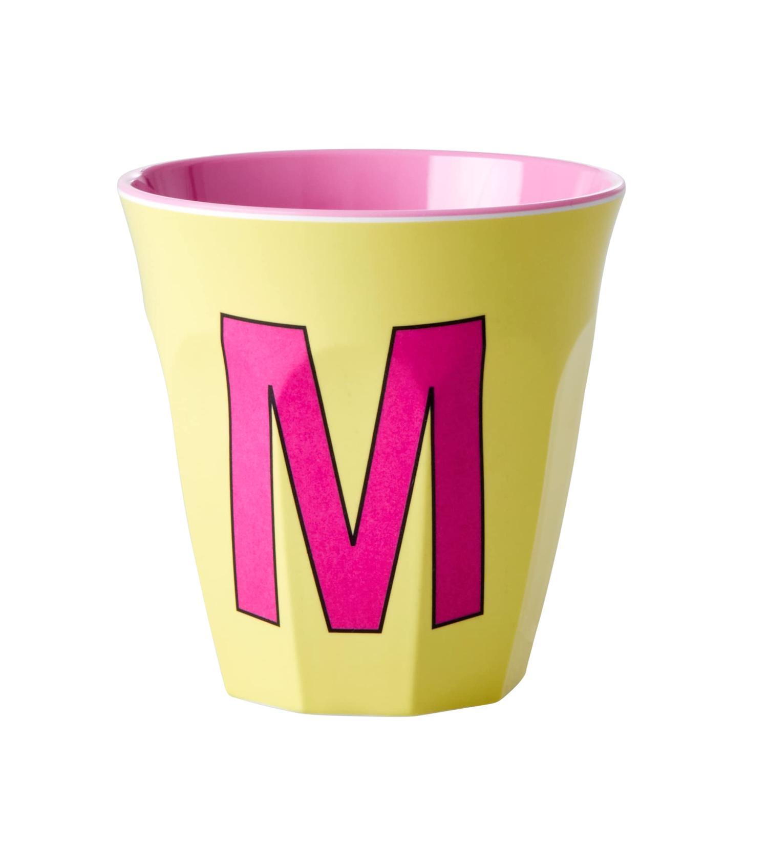 Medium melamine mug - light yellow