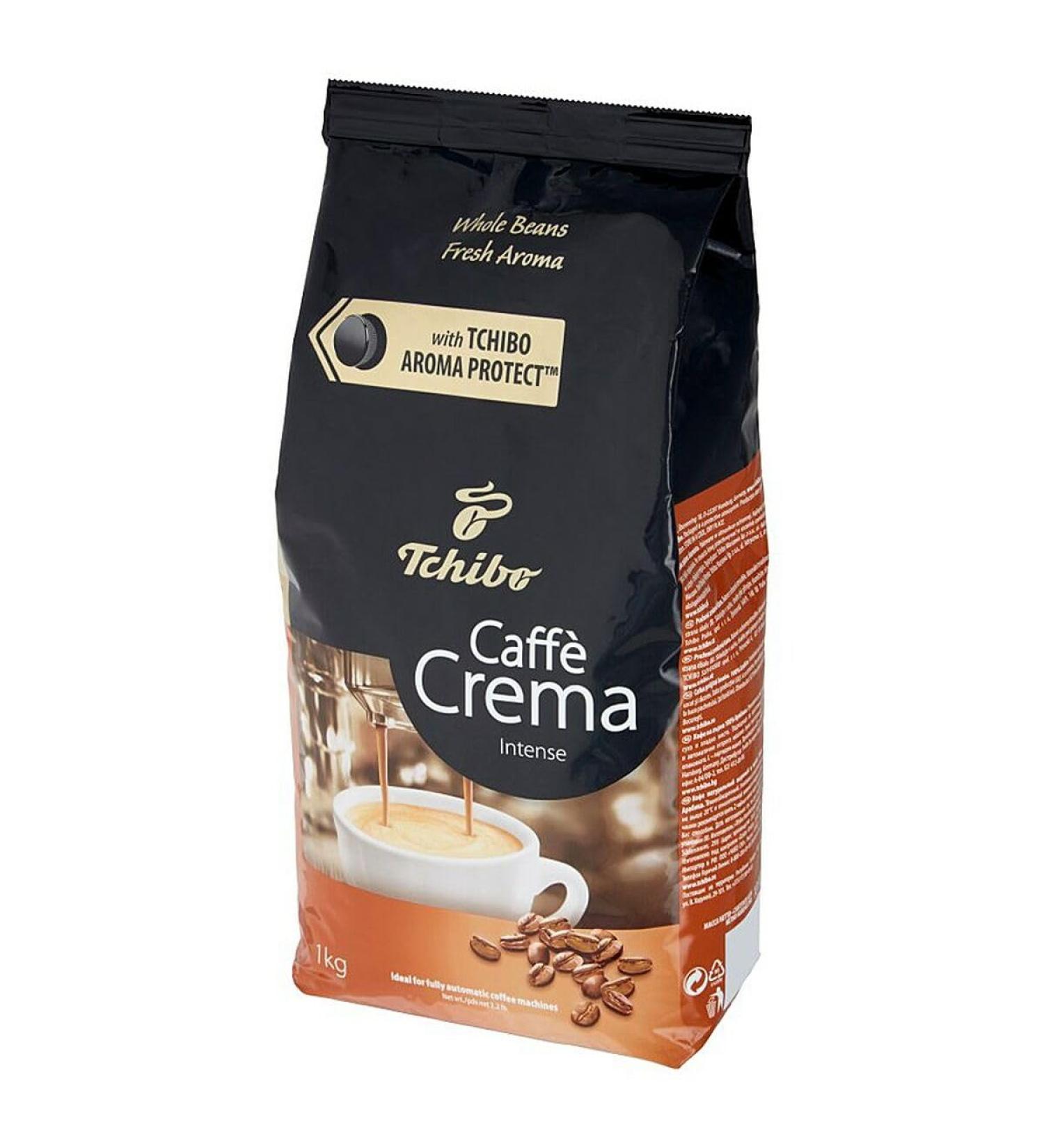 Tchibo Tchibo Caff Crema Intense Coffee Beans 1kg 100% Arabica Medium Roast Low Caffeine