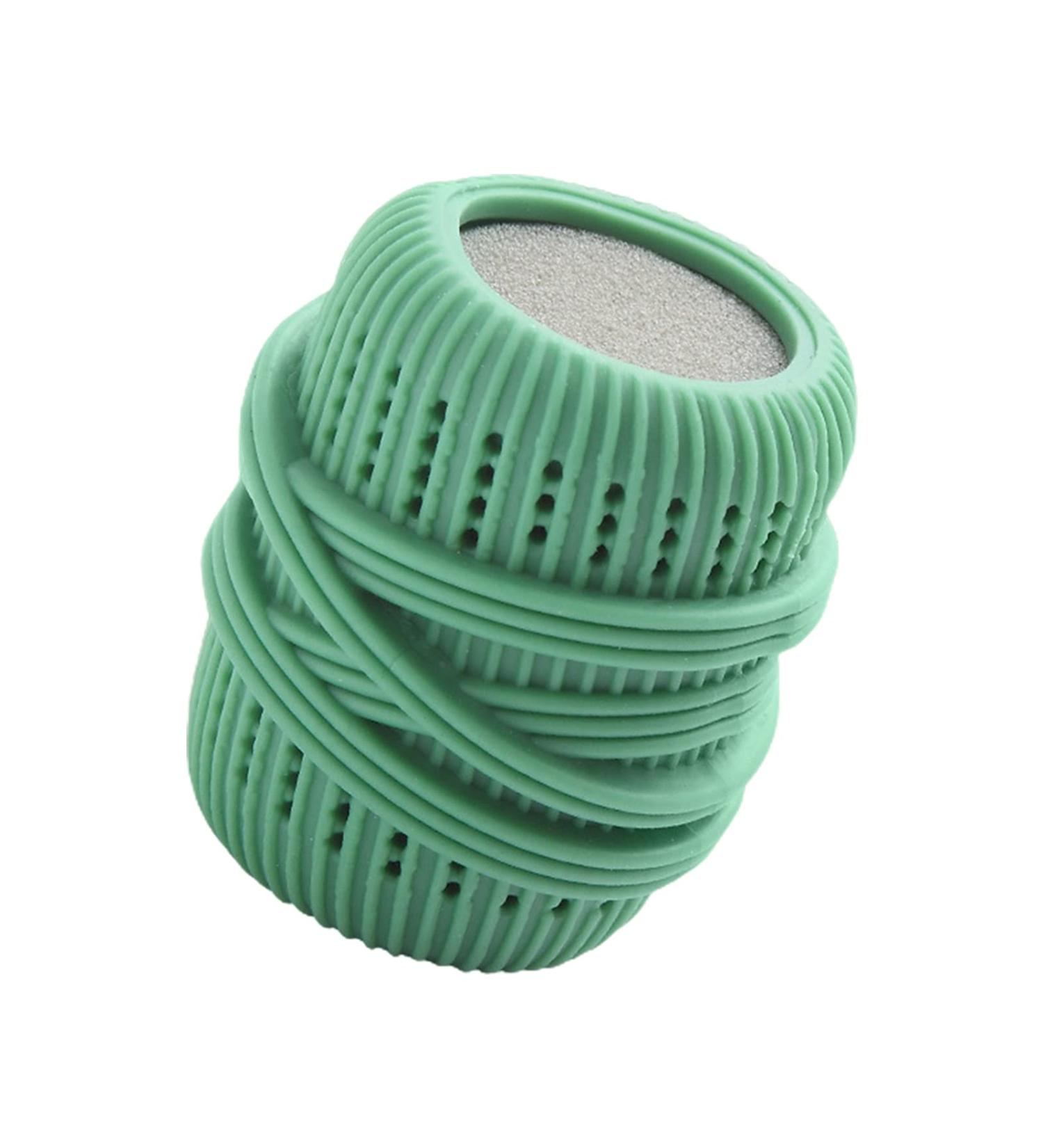 TEBI TPE Laundry Ball Multifunction Clothes Cleaning Ball Remover For Home Bedroom Dormitory Washing Machine Washing Laundry Ball Green - Buy Online on GoSupps.com