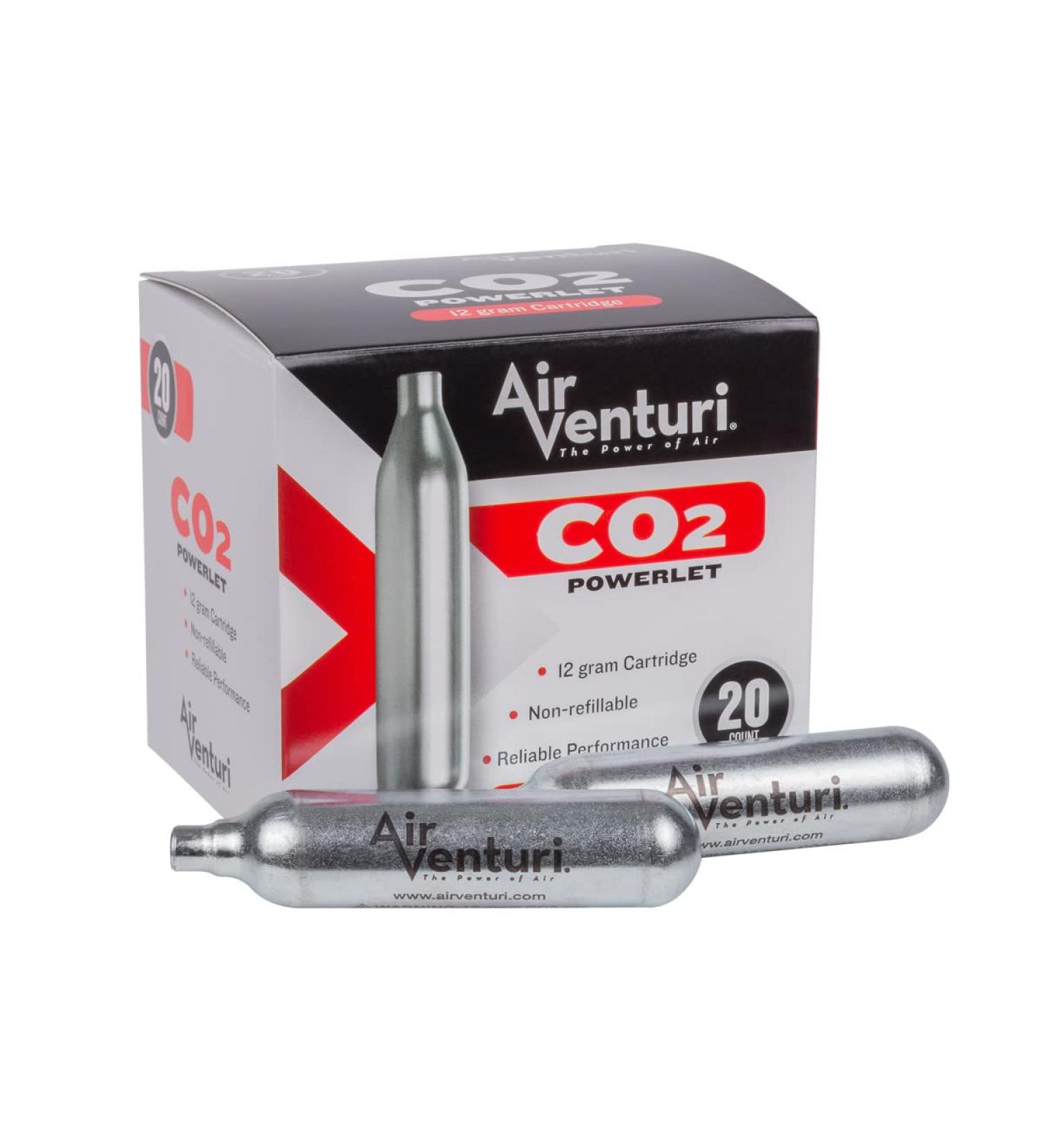 Air Venturi 12-Gram CO2 Cartridges 20ct - High-Quality Power Source for Airguns - Buy Online on GoSupps.com