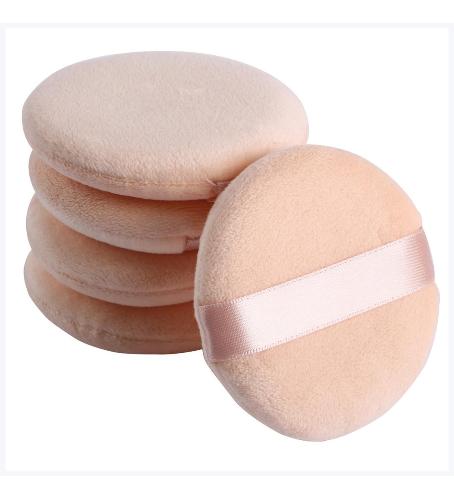 Powder puff 5 pieces of women's face body beauty flawless smooth makeup puff makeup sponge puff Face powder puff - Buy Online on GoSupps.com