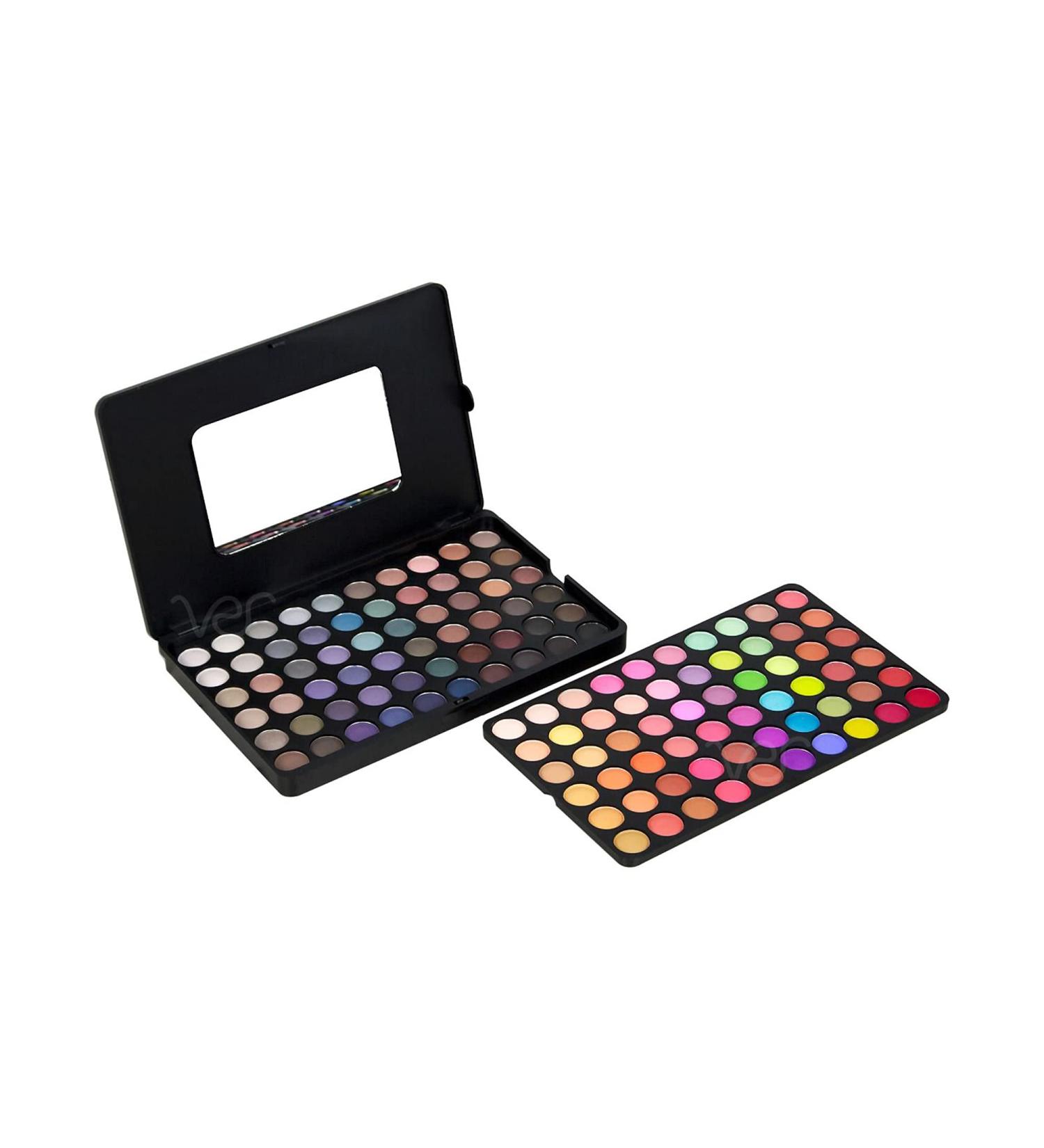 VER Modern Portable 120 Eyeshadows Palette - Shimmer and Matte Shades - Buy Online on GoSupps.com