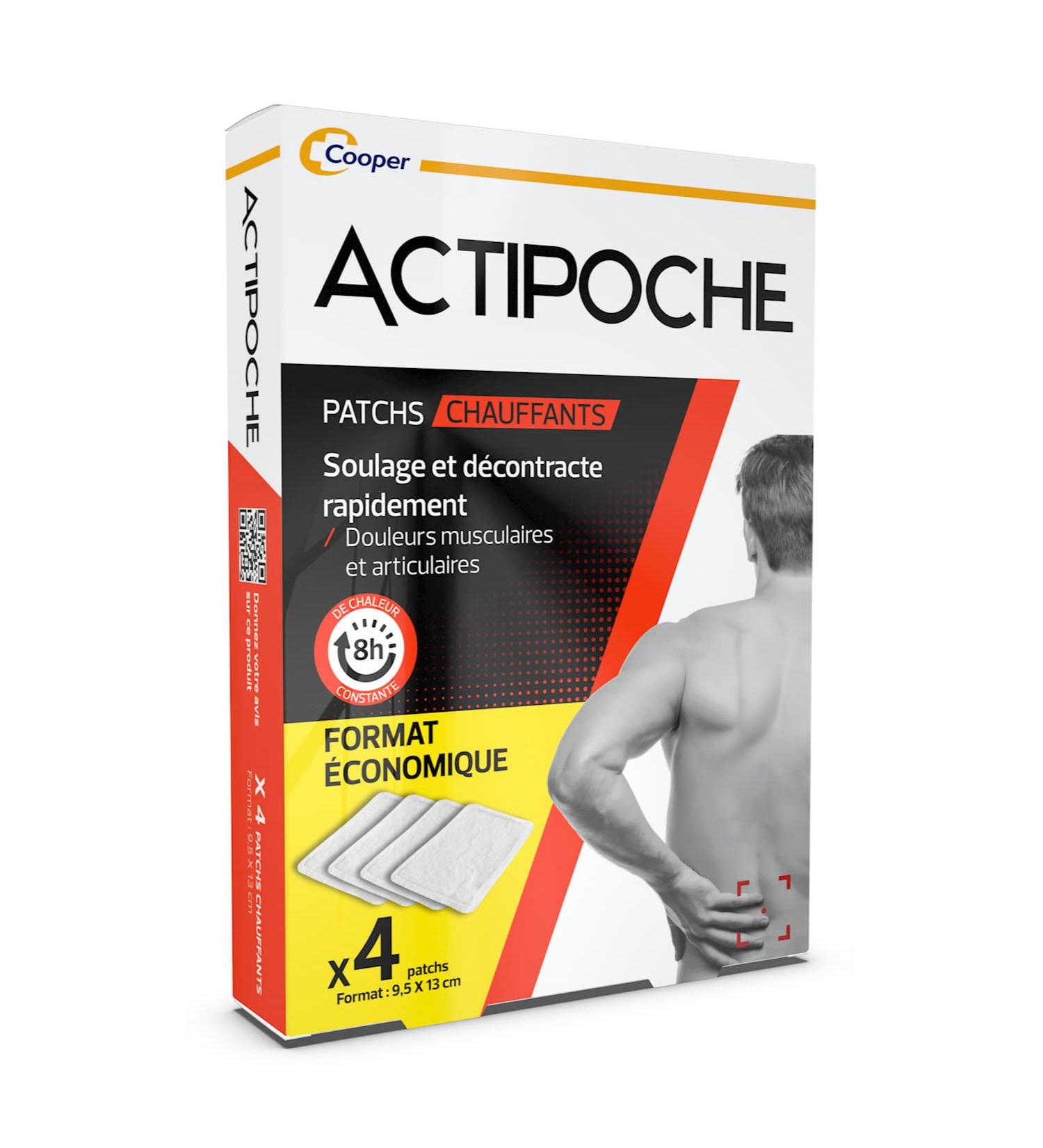 Actipoche B4 Heating Patch - Fast Relief for Pain | International Shipping Available - Buy Online on GoSupps.com