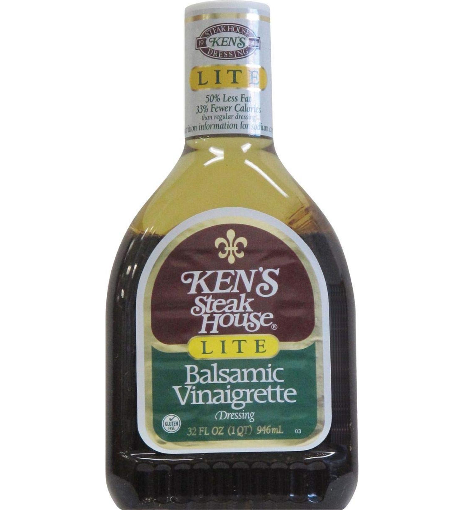 Product of Ken's Steak House Balsamic Vinaigrette Dressing 32 fl. oz. Biz Disc