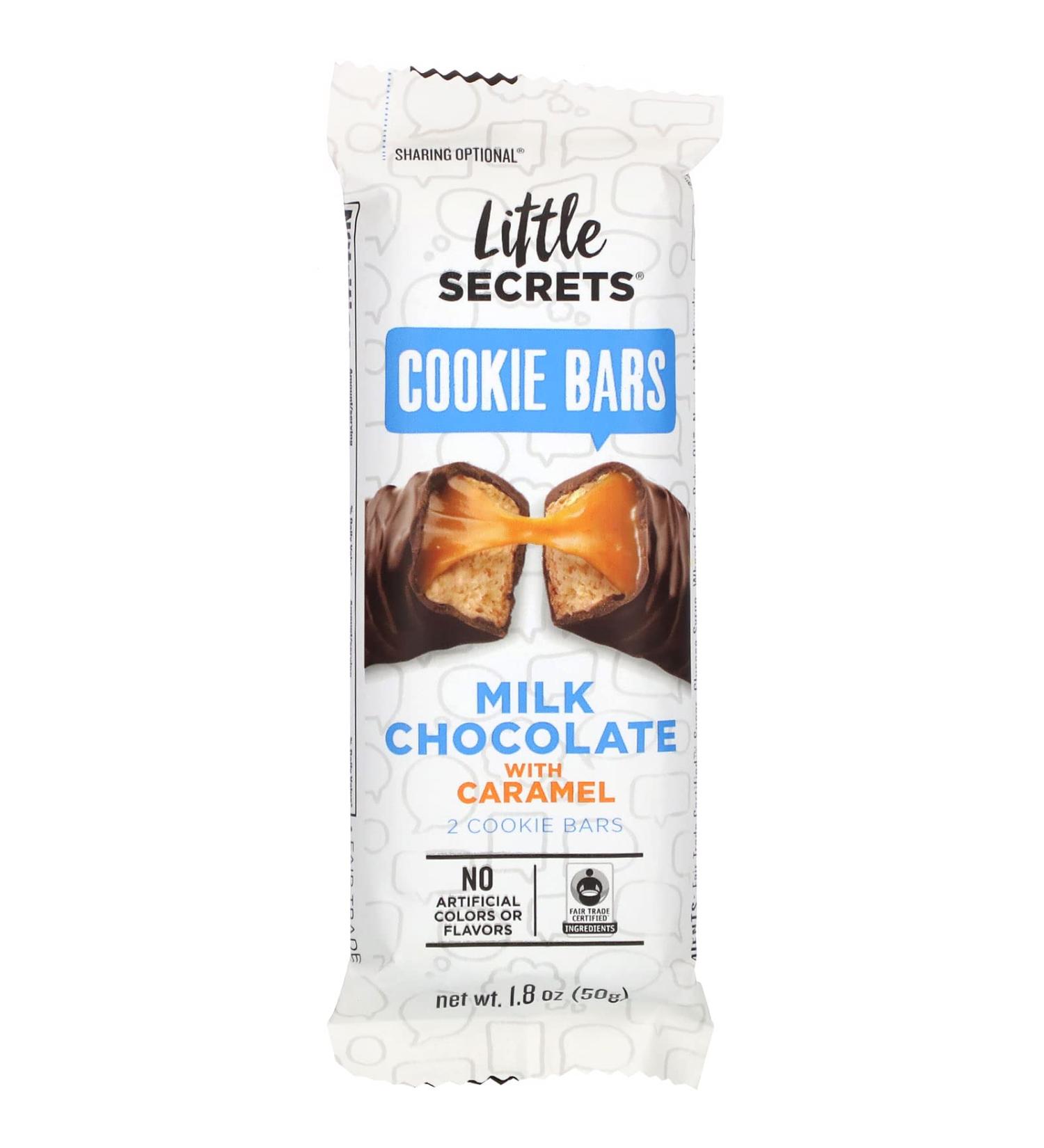 Little Secrets Milk Chocolate Cookie Bar Caramel 1.8 oz (50 g)