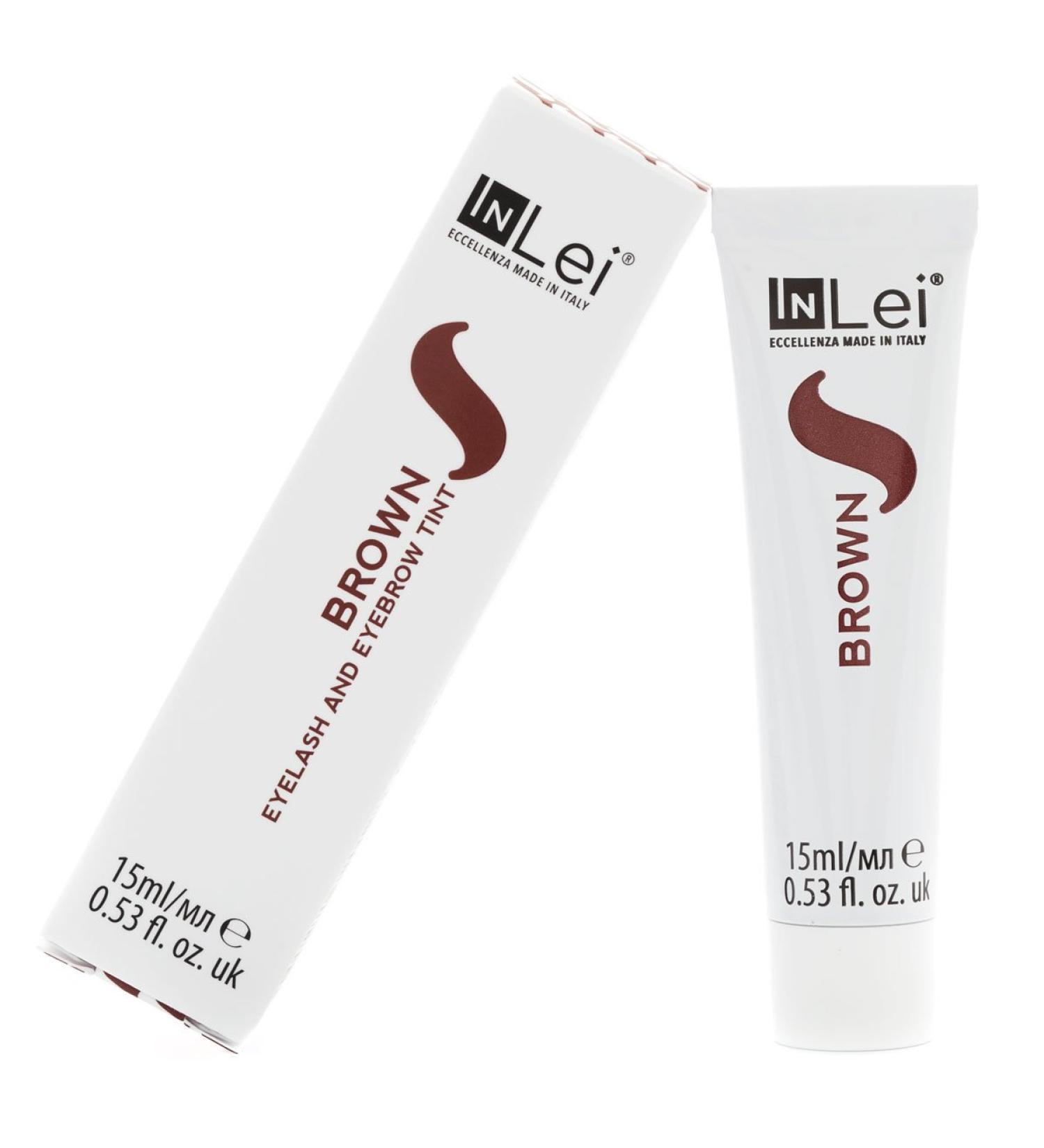 SELITA SRL In Sie Brown Uni Braun for eyelashes and eyebrows 15 ml Made in Italy