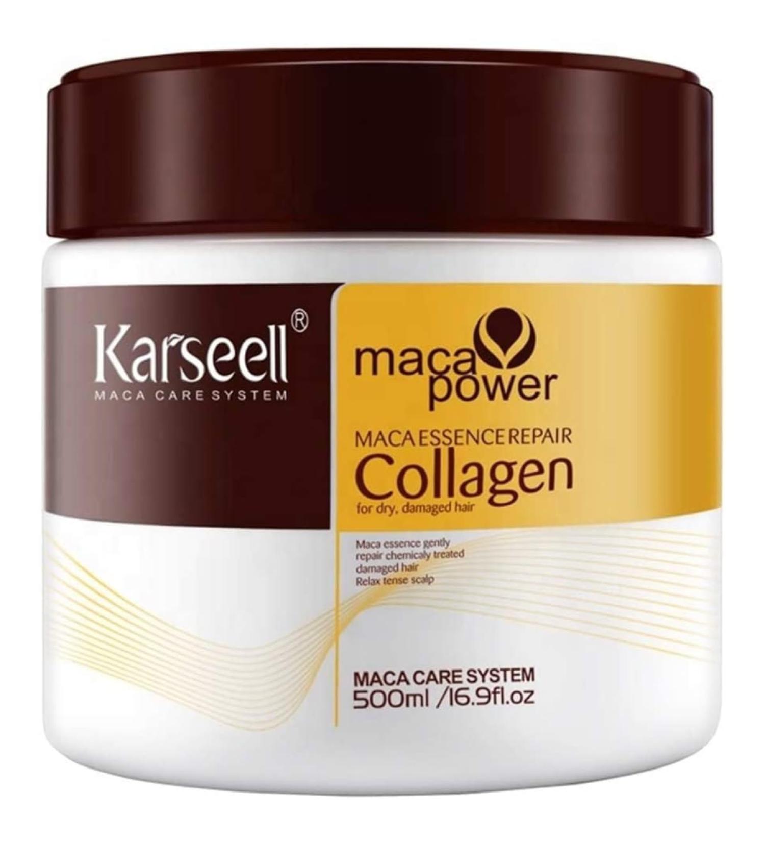 KARSEELL Hair Mask for Deep Repair & Intensive Hydration - 500ml | Restore Dry & Damaged Hair - Buy Online on GoSupps.com