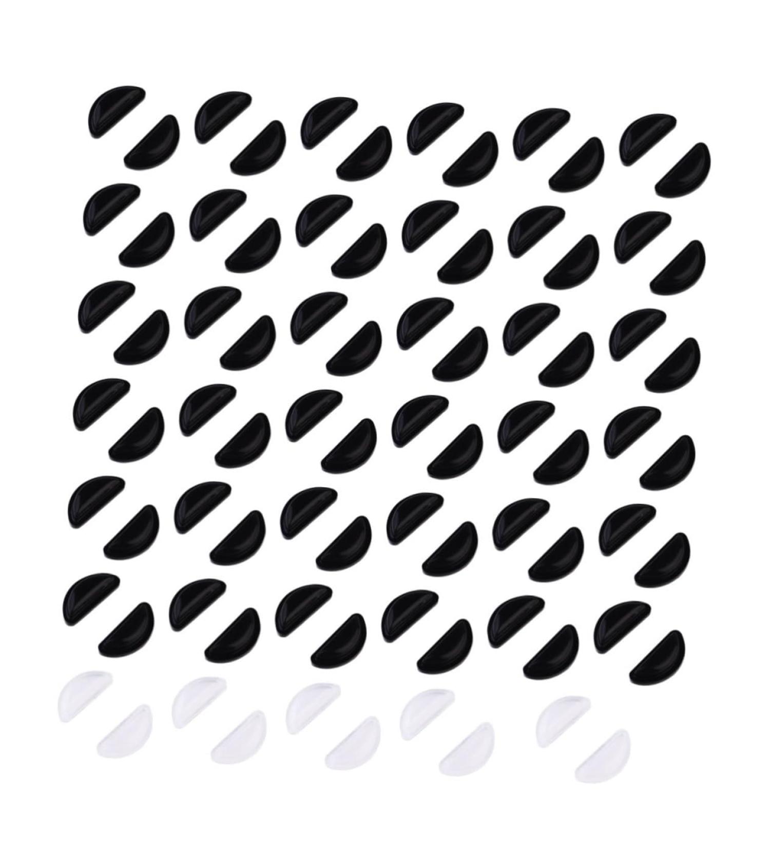 Buy Healeeved 35 Pairs Hohle Silicon Panel Glasses Pads - Slip-Resistant Half Moon Nose Pads for Comfort | International Shipping - Buy Online on GoSupps.com