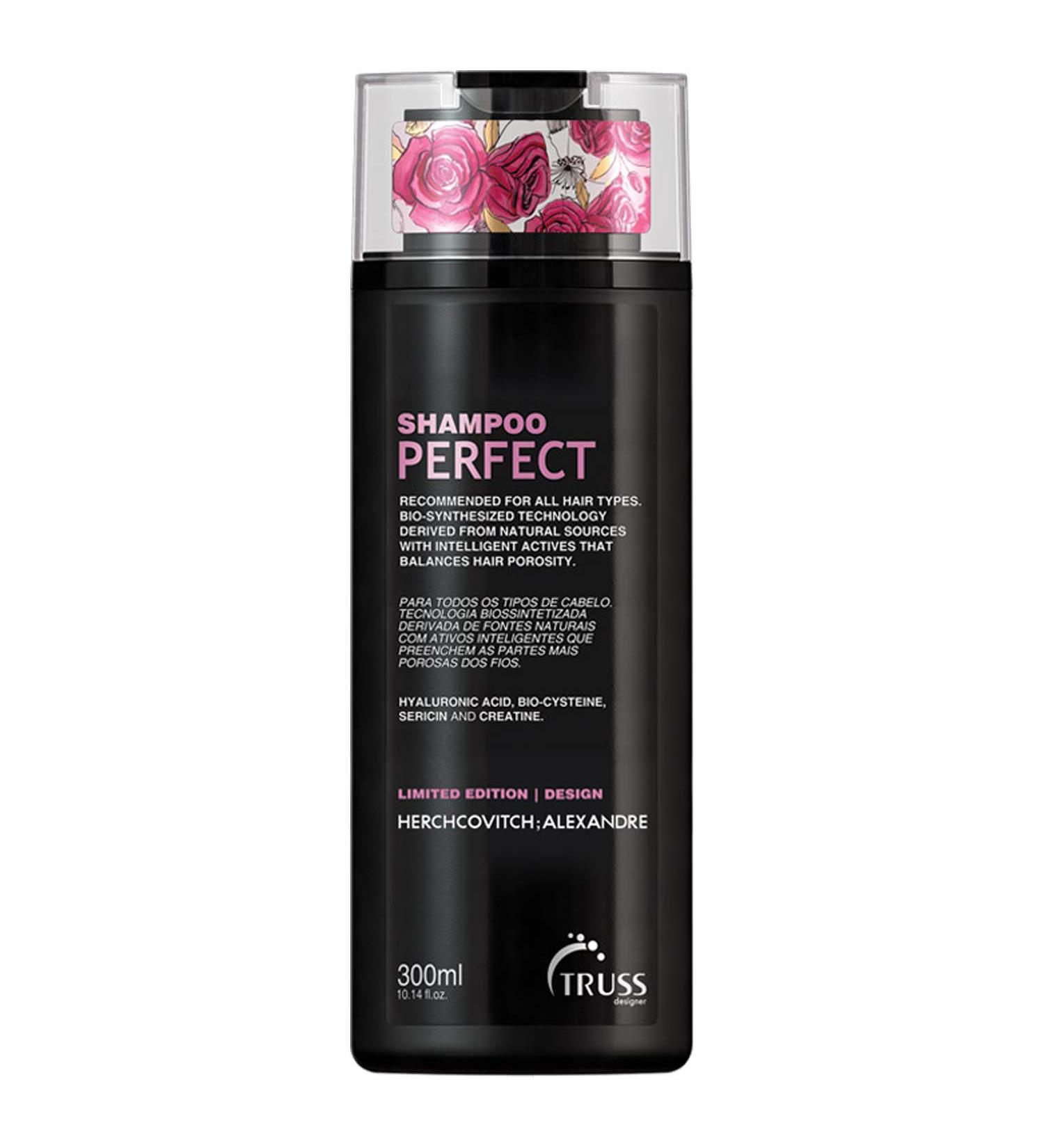 Truss Perfect Shampoo - Promotes Healthy Hair Growth | For All Hair Types | Silky Treatment from Roots to Ends | Ph Balanced - Buy Online on GoSupps.com
