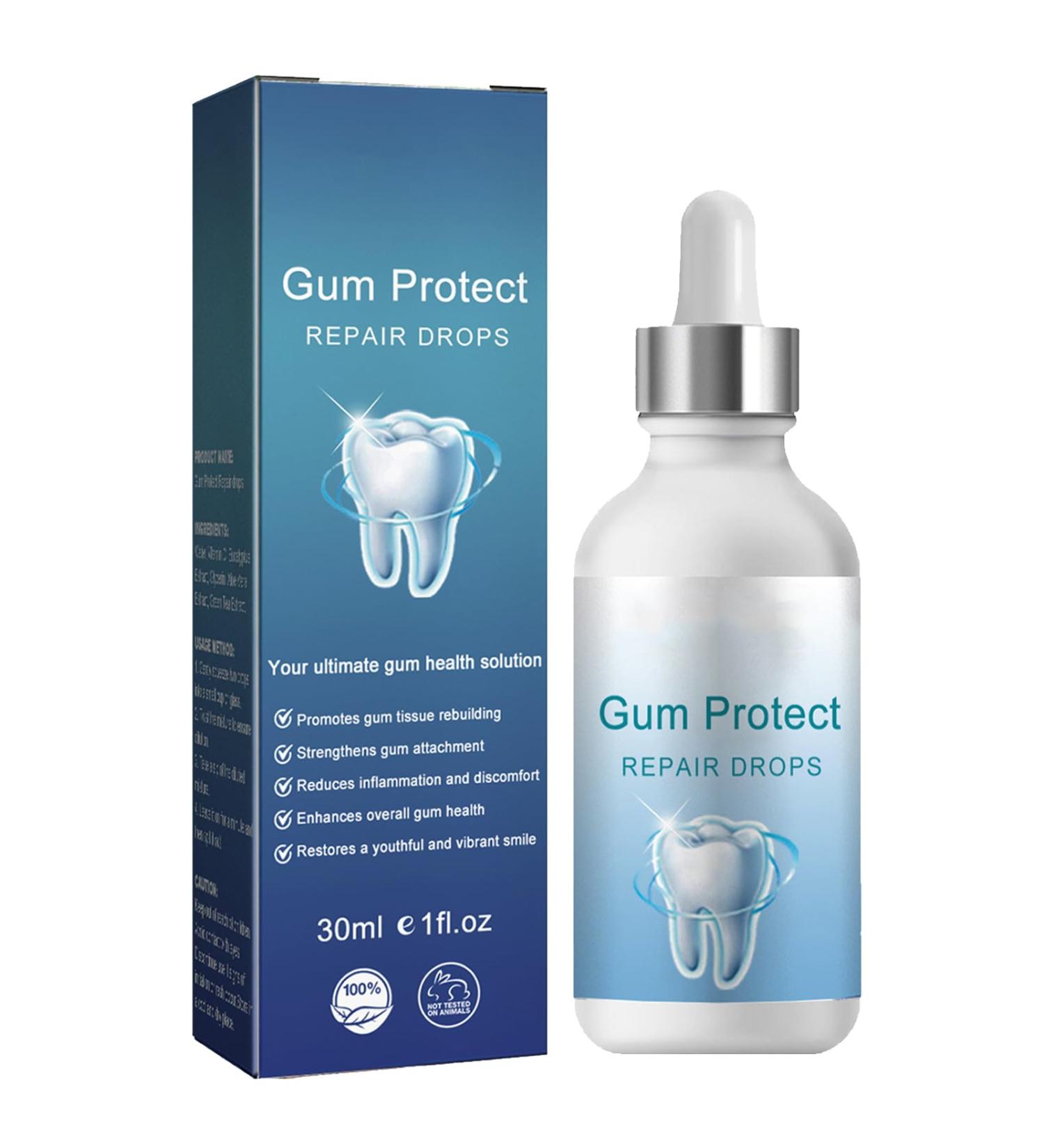 Gouttes de Rajeunissement des Gencives Gouttes de Traitement Instantan des Gencives Gouttes de R paration de Gencives 30ML 1PC - Buy Online on GoSupps.com