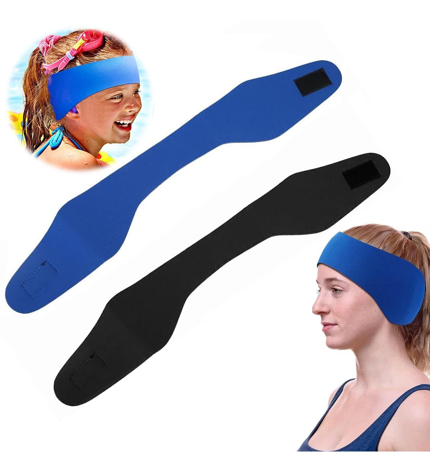 Bukycat 2-Piece Swimming Ear Protection Headband for Adults | Neoprene Elastic Hair Band for Men & Women - Buy Online on GoSupps.com