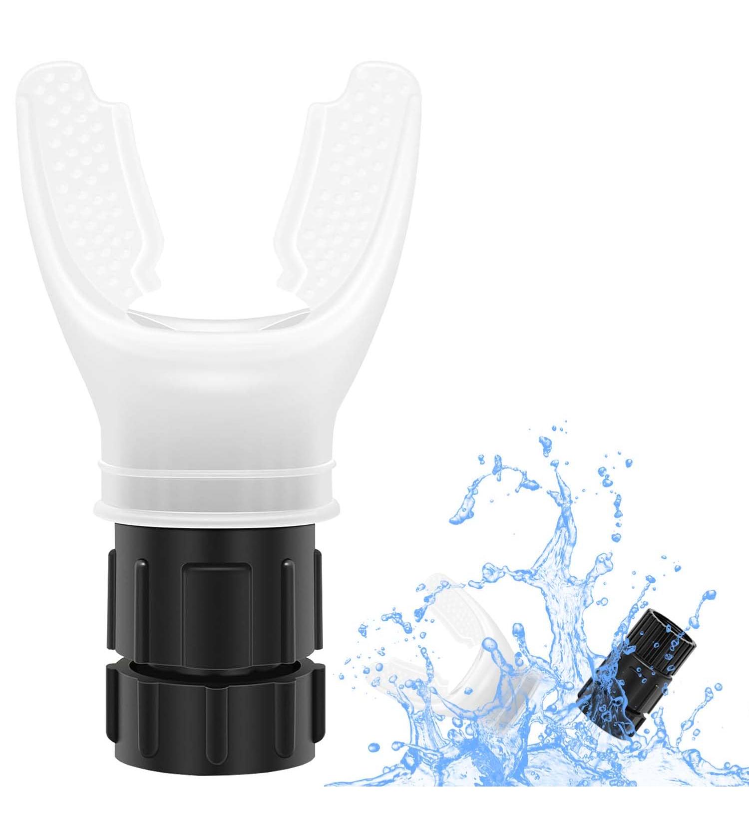 Kecartu Portable Respiratory Trainer | Compact Lung Exercise Device | Breathing Exercise Device | Muscle Trainer with Soft Silicone for Fitness Training | Adjustable Resistance | Easy to Clean White - Buy Online on GoSupps.com
