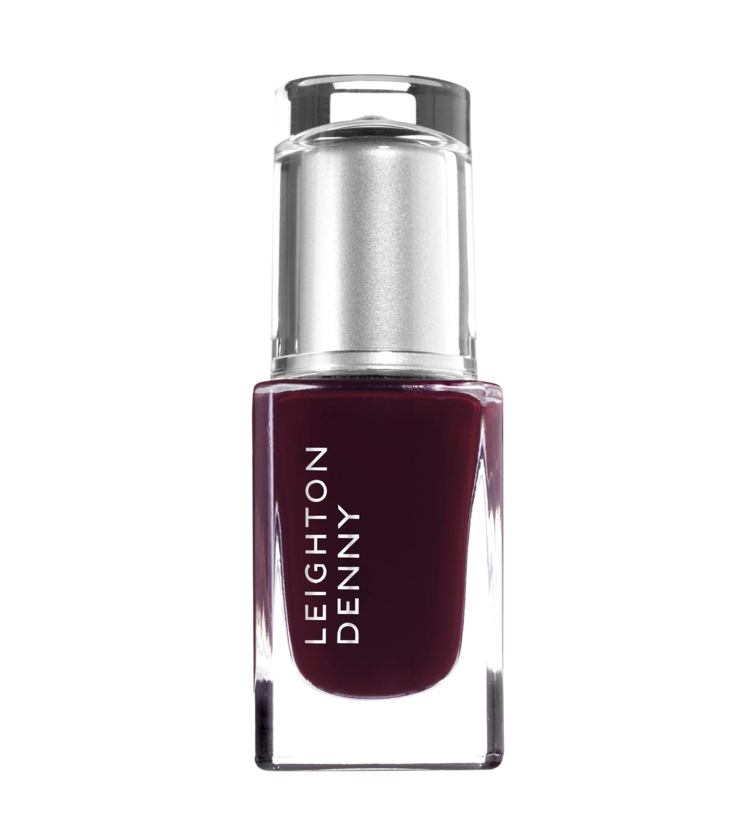 LEIGHTON DENNY Vamp Nail Polish High Performance Nail Colour Red Nail Varnish 12 ml - Buy Online on GoSupps.com