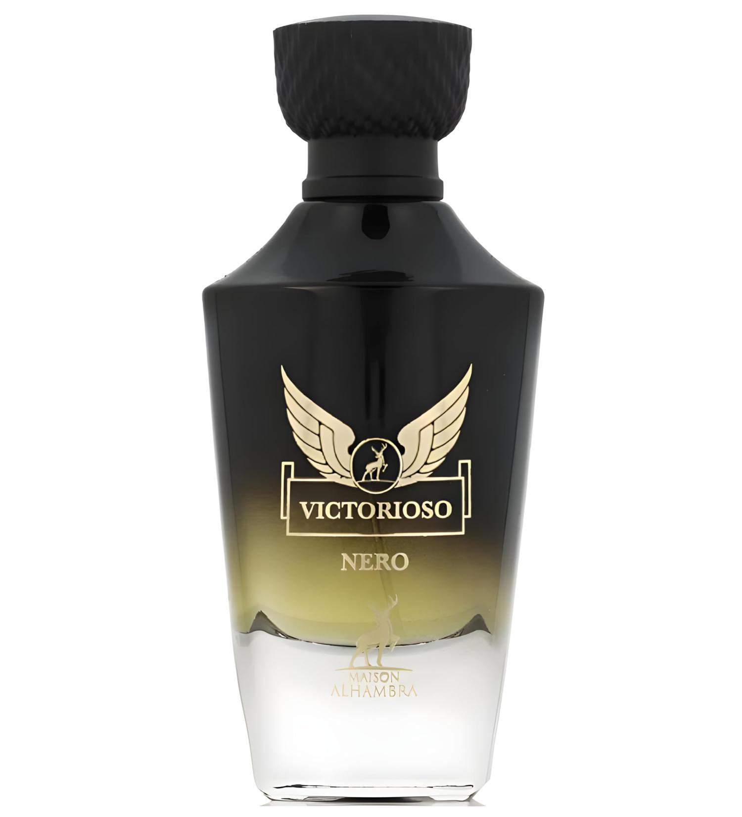 Maison Alhambra Victorioso - Nero for Men - 3.4 oz EDP Spray Fresh 3.4 Fl Oz (Pack of 1)