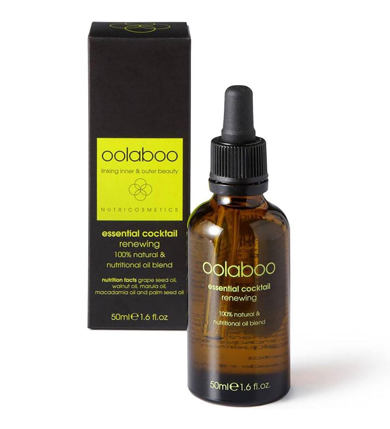 OOLABOO Essential Cocktail 100% Natural & Nutritional Renewing Oil Blend 50 ml