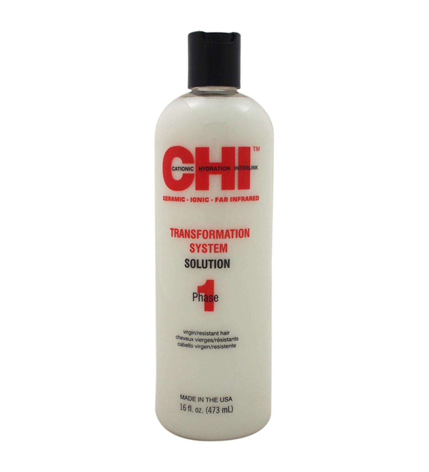 CHI Transformation System Phase 1 - Solution Formula A (For Resistant/Virgin Hair) 473ml/16oz