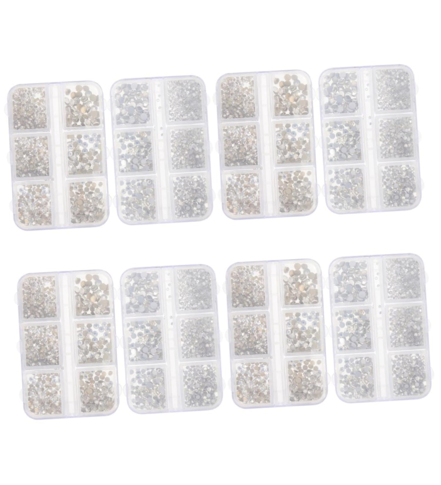 FRCOLOR 8 Boxes Nail Art Accessories Unique Suite with Rhinestones - Buy Online on GoSupps.com