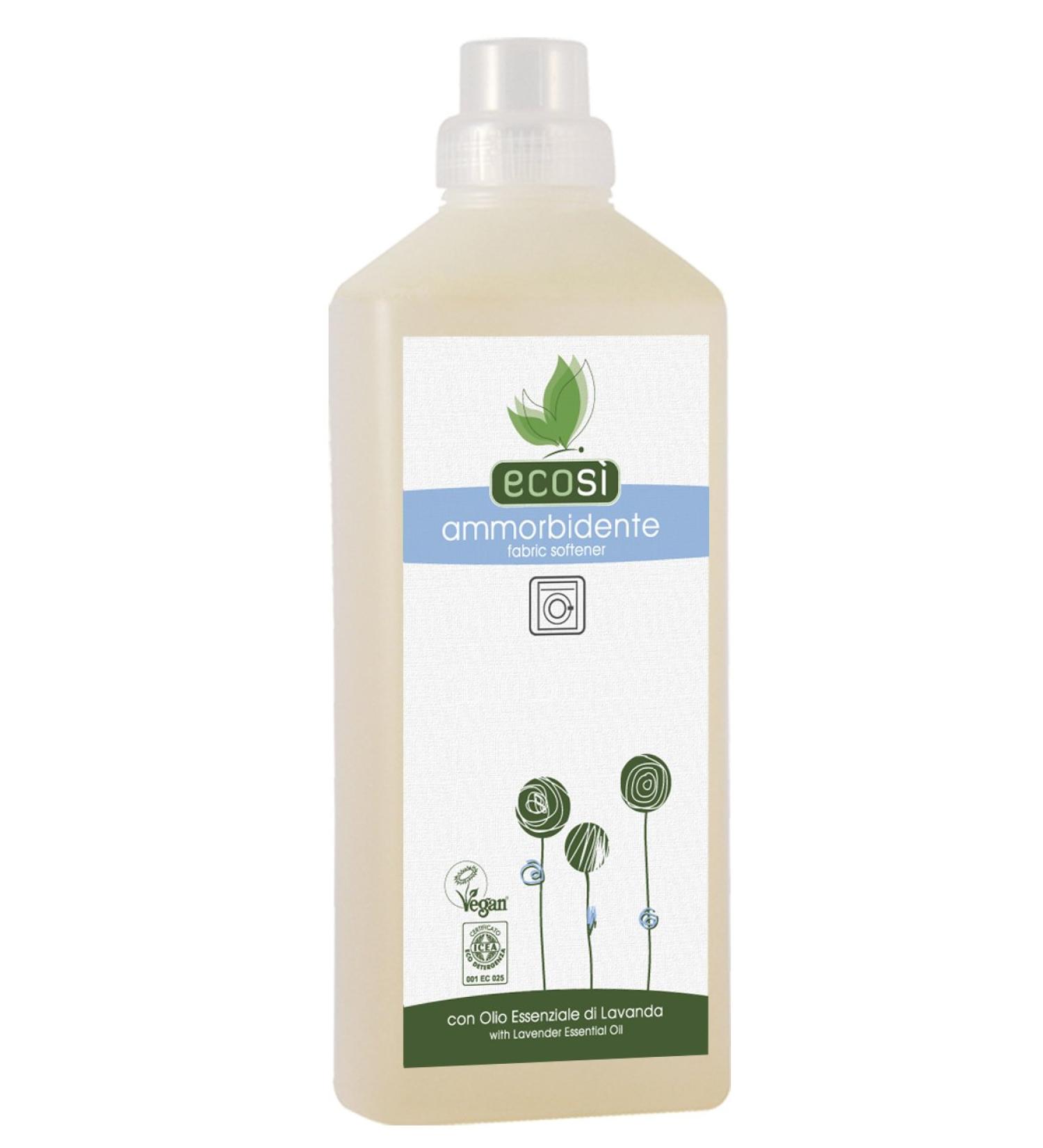 Ecosi Fabric Conditioner Certified Eco Organic and Vegan Dermatology Tested 1ltr  - Buy Online on GoSupps.com