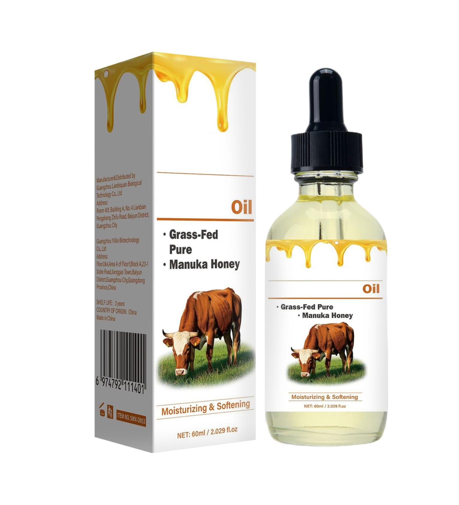  G n rique Face Oil Hydrating Moisturizer Natural Grass Fed Quick Absorbing Smooth and Radiant Ideal for Face Body Dry & Sensitive Skin Daily Routines 60ml - Buy Online on GoSupps.com