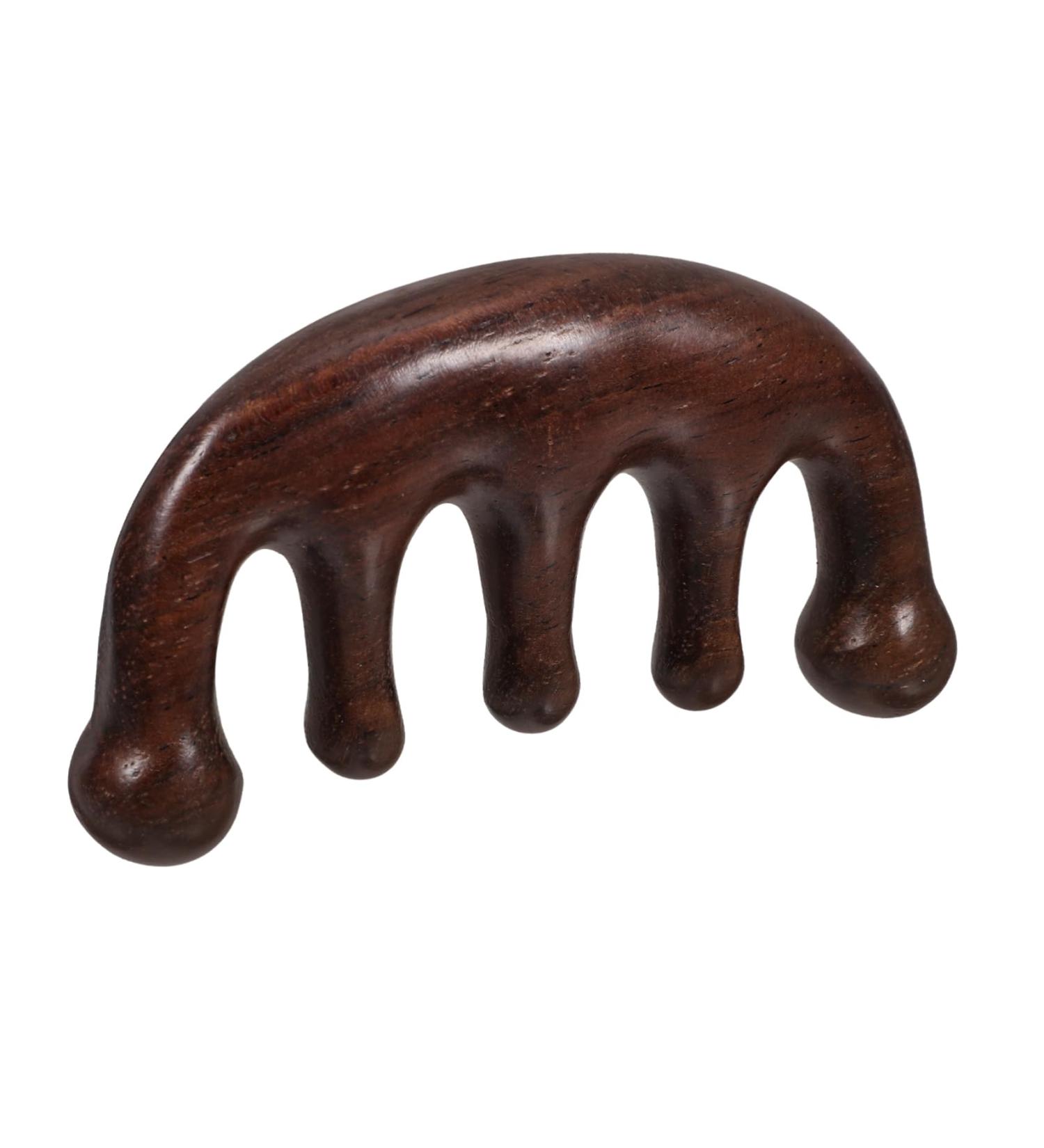 Beaupretty Wooden Massage Comb | Scalp Massager Tool for Healthy Hair - Buy Online on GoSupps.com