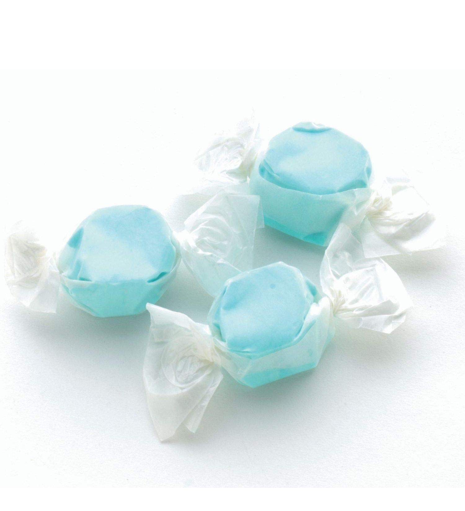 Blue Raspberry Saltwater Taffy - 3 Pound Bulk Pack - Buy Online on GoSupps.com