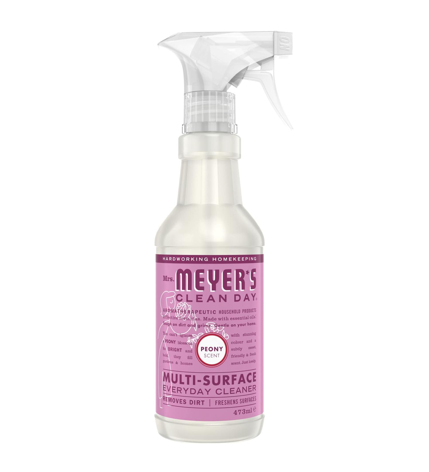 Mrs Meyers Clean Day All Purpose Cleaner Spray Peony 473ml - Buy Online on GoSupps.com