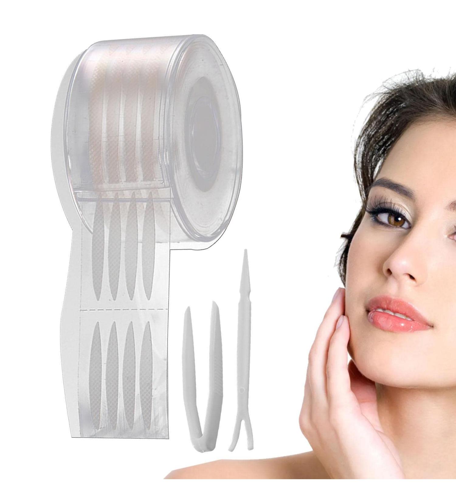 Double Eyelid Tape Eye Tape For Hooded Eyes Natural Invisible Eyelid Texture Bionic Fiber Design Strong Stickiness For Makeup Dancing  - Buy Online on GoSupps.com