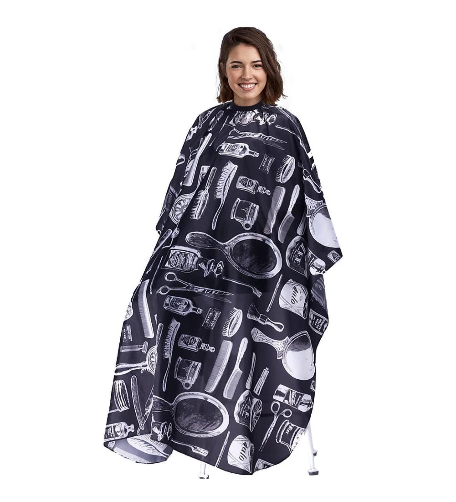 Professional Hair Cutting Cape - Adjustable Salon Barber Cape for Adults & Kids | Perfect Father's Day & Holiday Gift - Buy Online on GoSupps.com