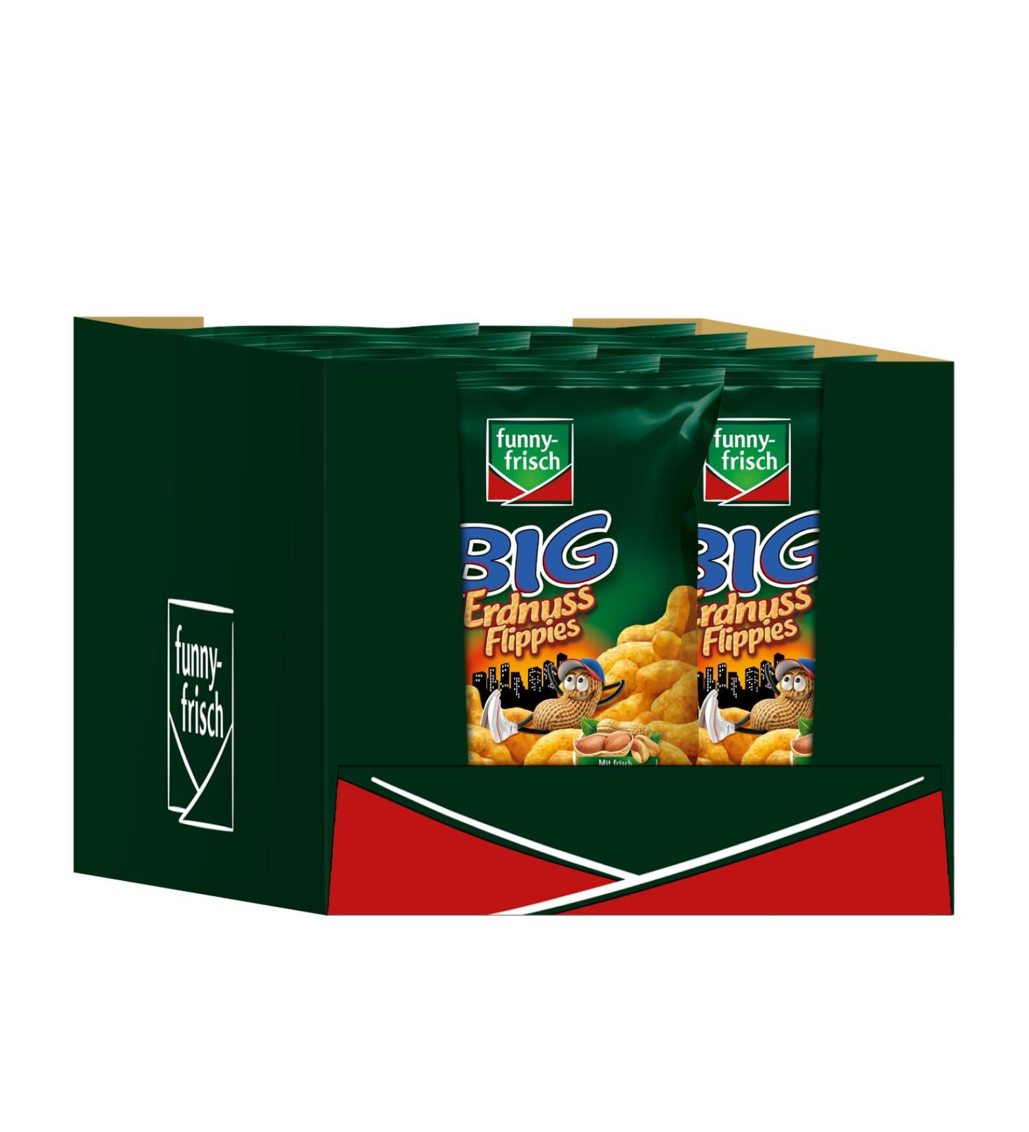 Funny-Frisch Big Peanut Flippies pack of 10 (10 x 175g)
