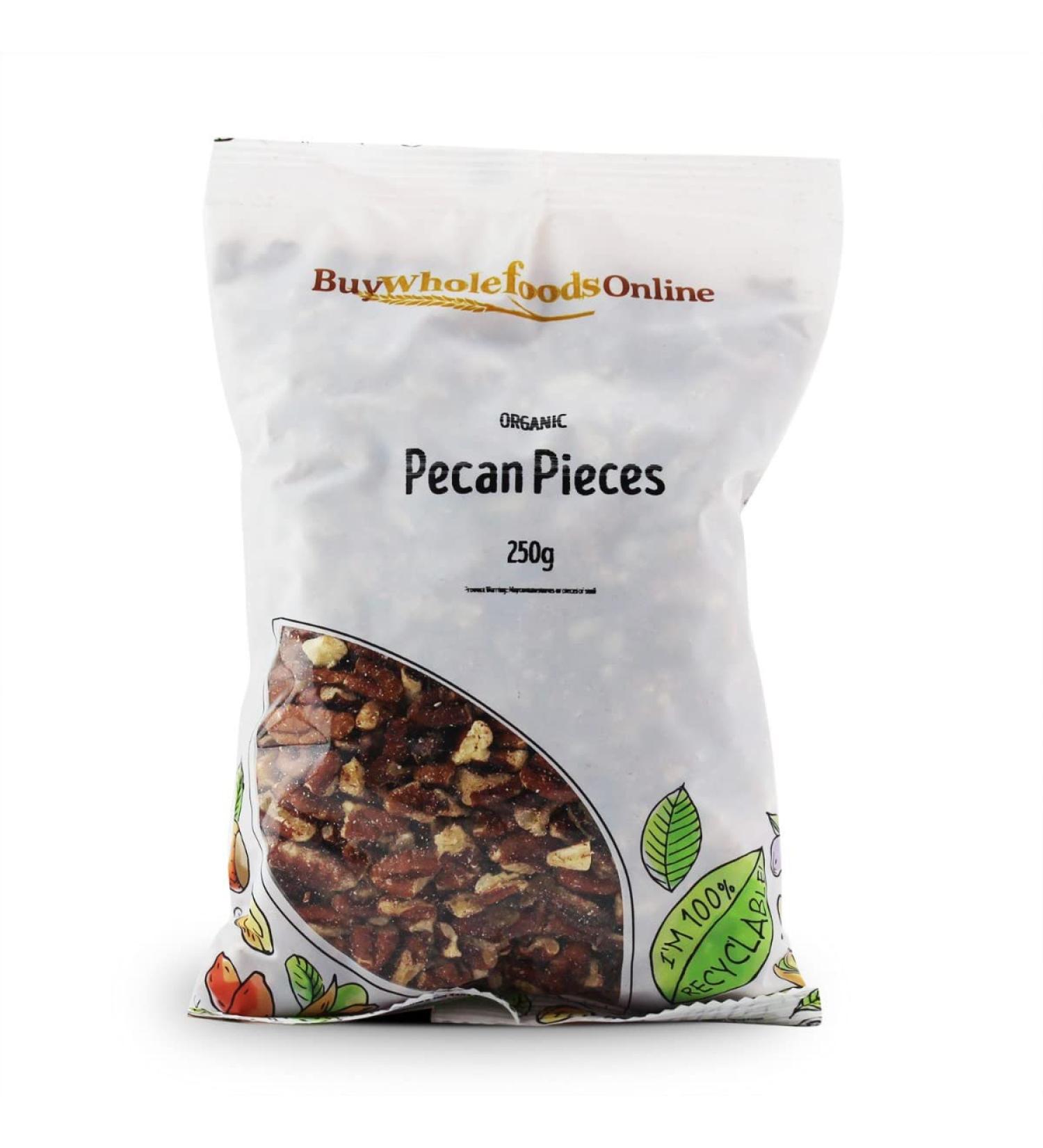 Organic Pecan Nut Pieces 250g (BWFO)