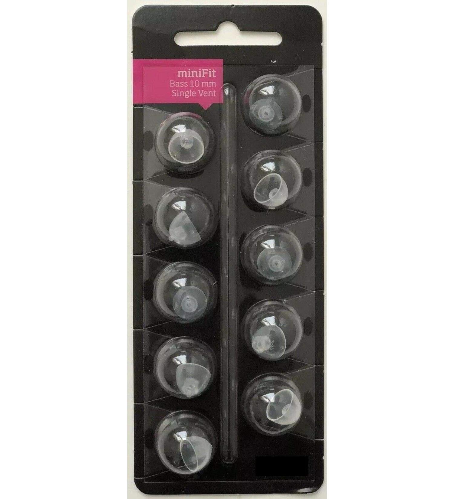 Minifit 10mm Single Replacement Domes for Oticon Hearing aids