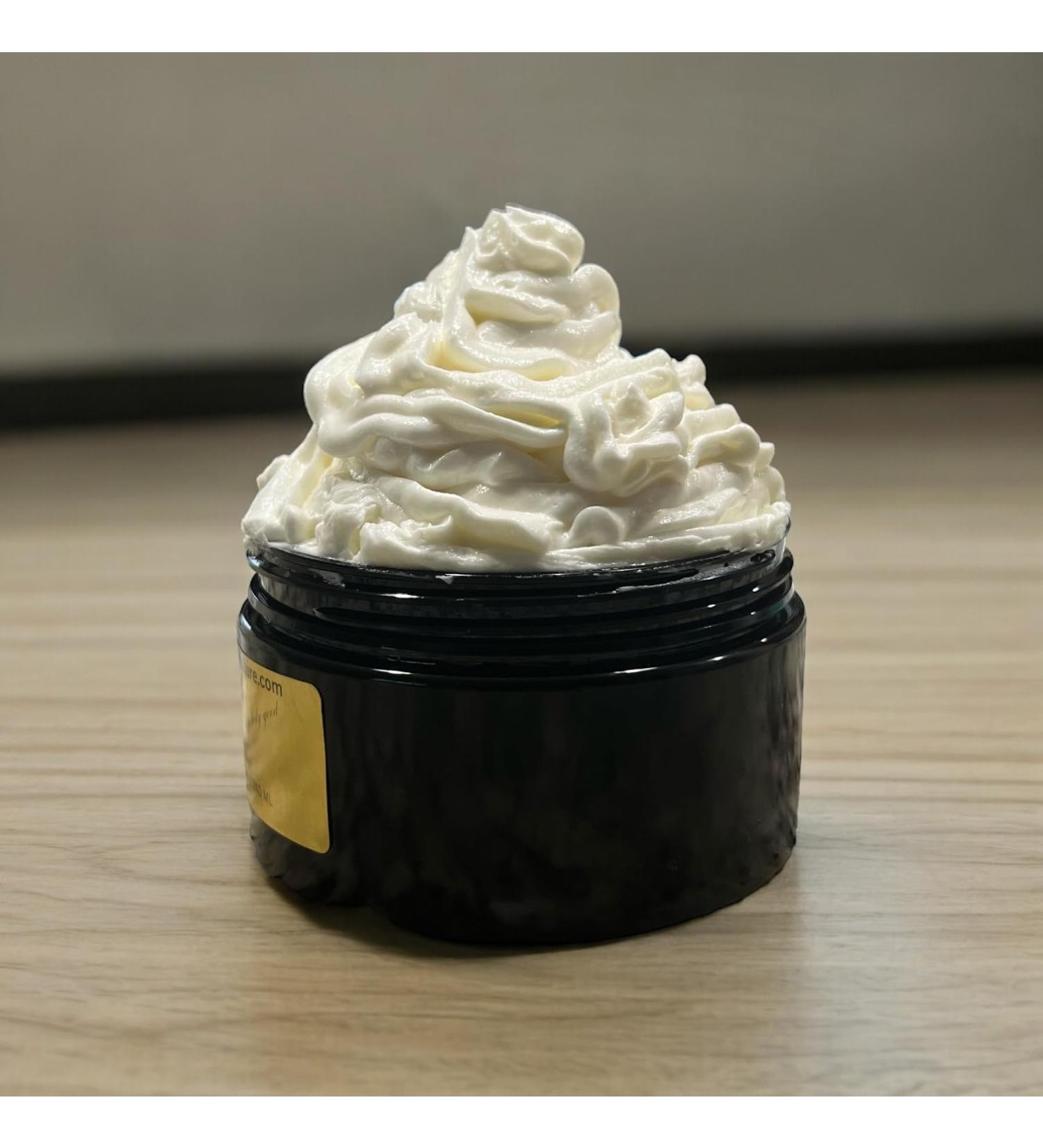 Smooth and silky Satin Gold Body Butter that smells like a dupe to Maison Francis' Satin Mood