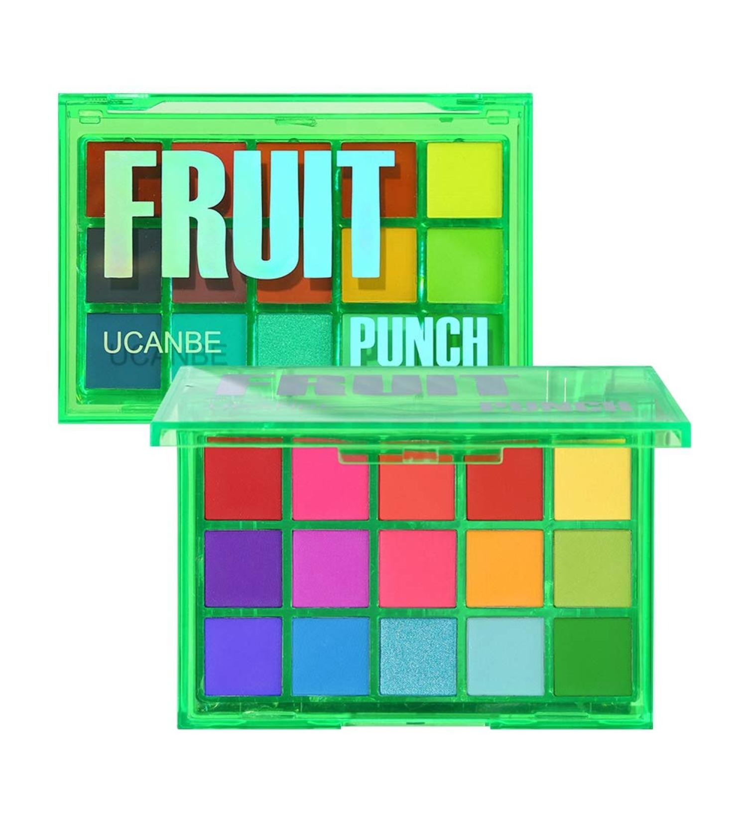 Colorfullavie 15 Color Neon Party Eyeshadow Palette - Shimmer Glitter Matte & Metallic Pigmented Makeup - Buy Online on GoSupps.com