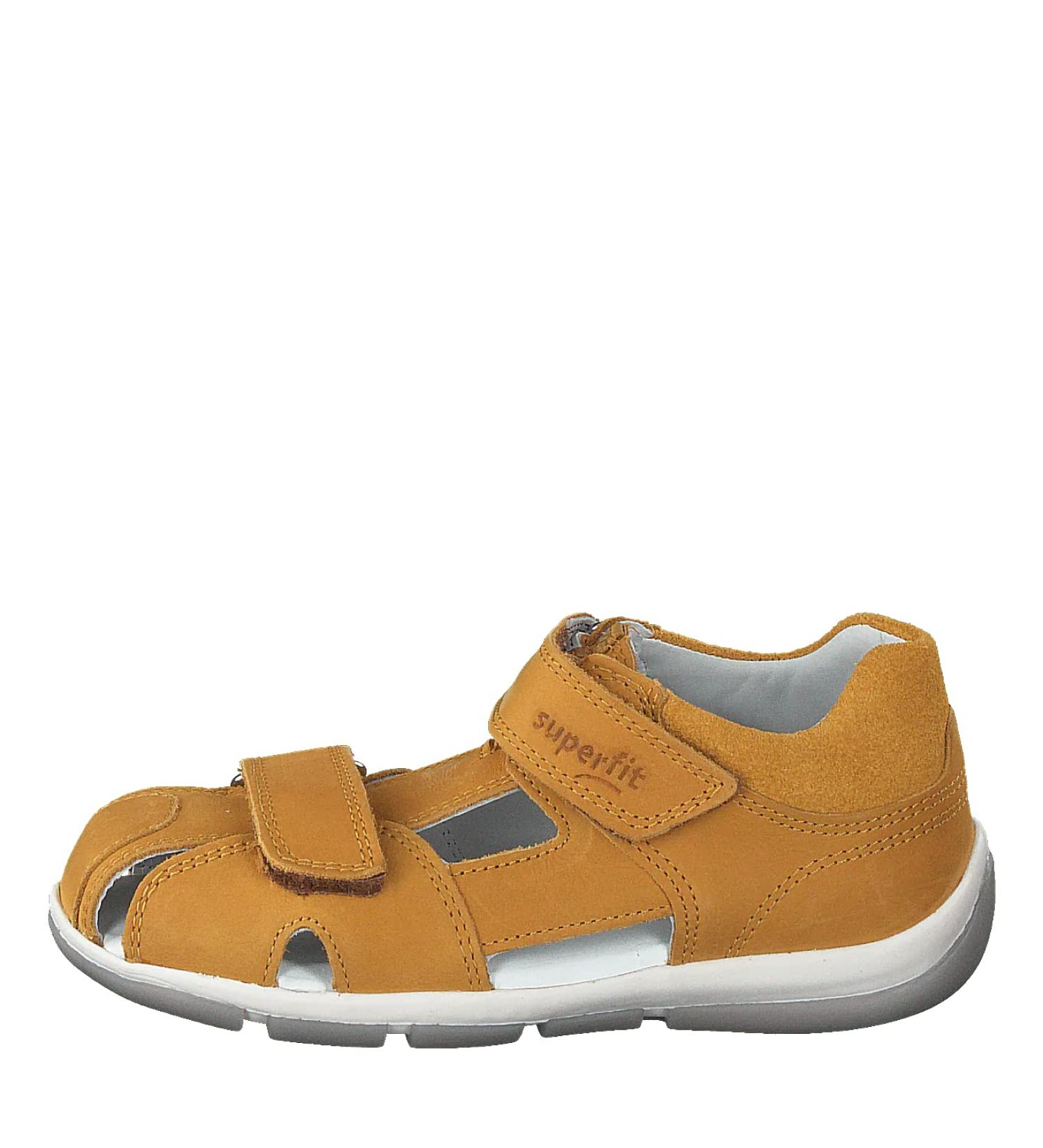 Superfit Baby Boys Freddy Sandals - Yellow Gelb - Size 2 UK - Buy Online on GoSupps.com