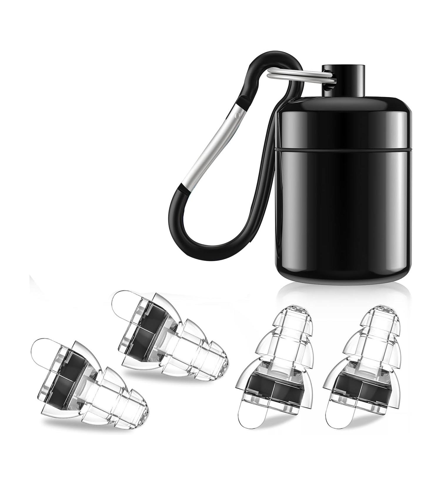 cogae High Fidelity Concert Ear Plugs Reusable Noise Cancelling Earplugs for Concerts Noise Reduction Musicians Music Festival Easy to Use - Buy Online on GoSupps.com