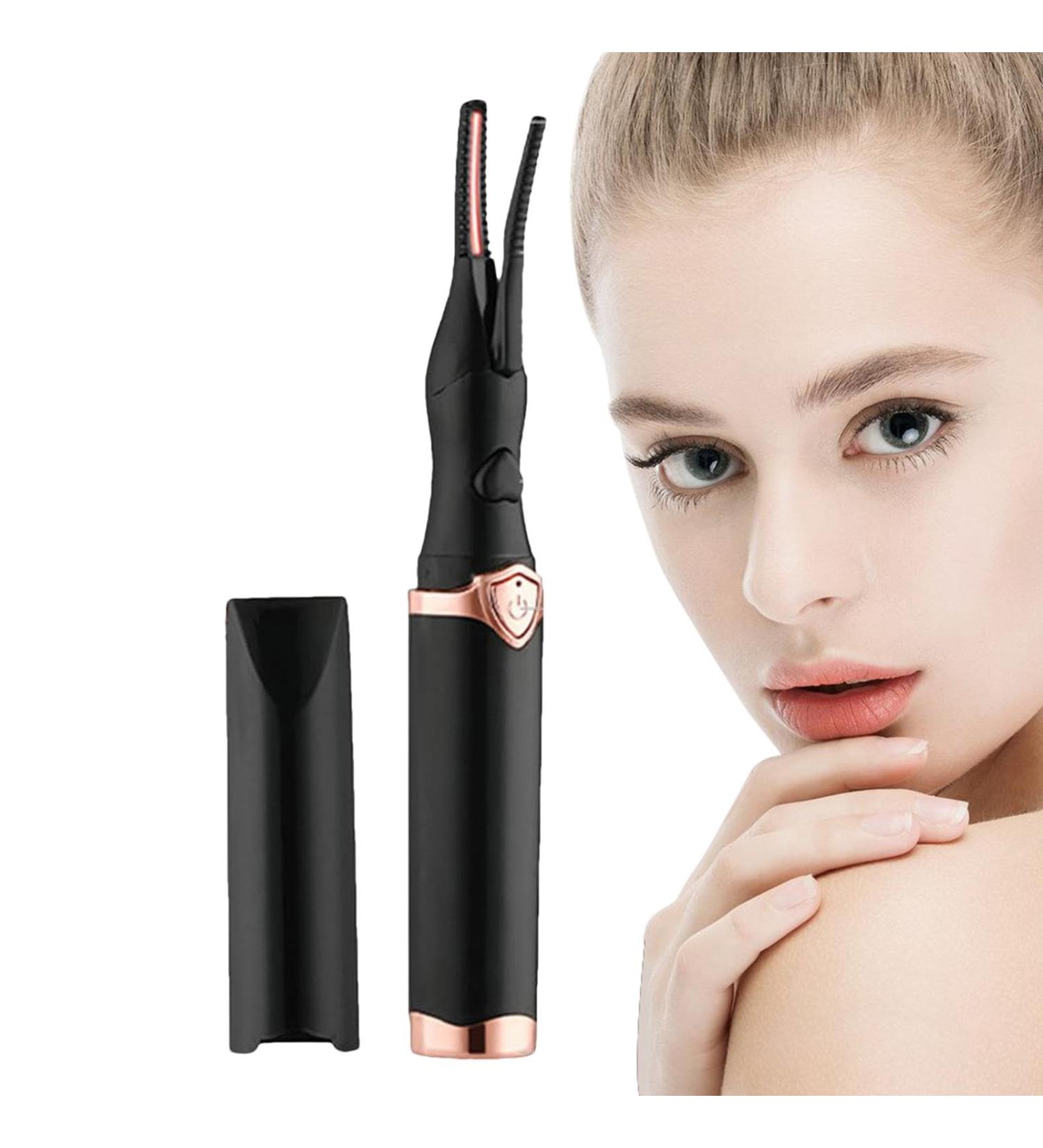 Fellflying Hot Eyelash Curler Electric Eyelash Tool Hot Eyelash Curler with Intelligent Temperature Control Quick Natural Curling for Long Lasting Eye Lashes Makeup - Buy Online on GoSupps.com