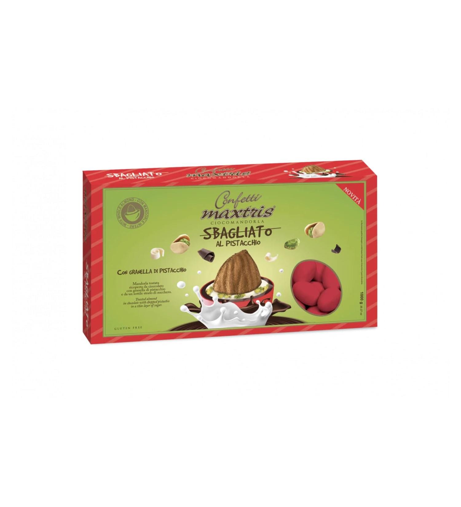 Confetti Maxtris MAXTRIS CONFETTI RED CAP BOX 1 Kg BOX