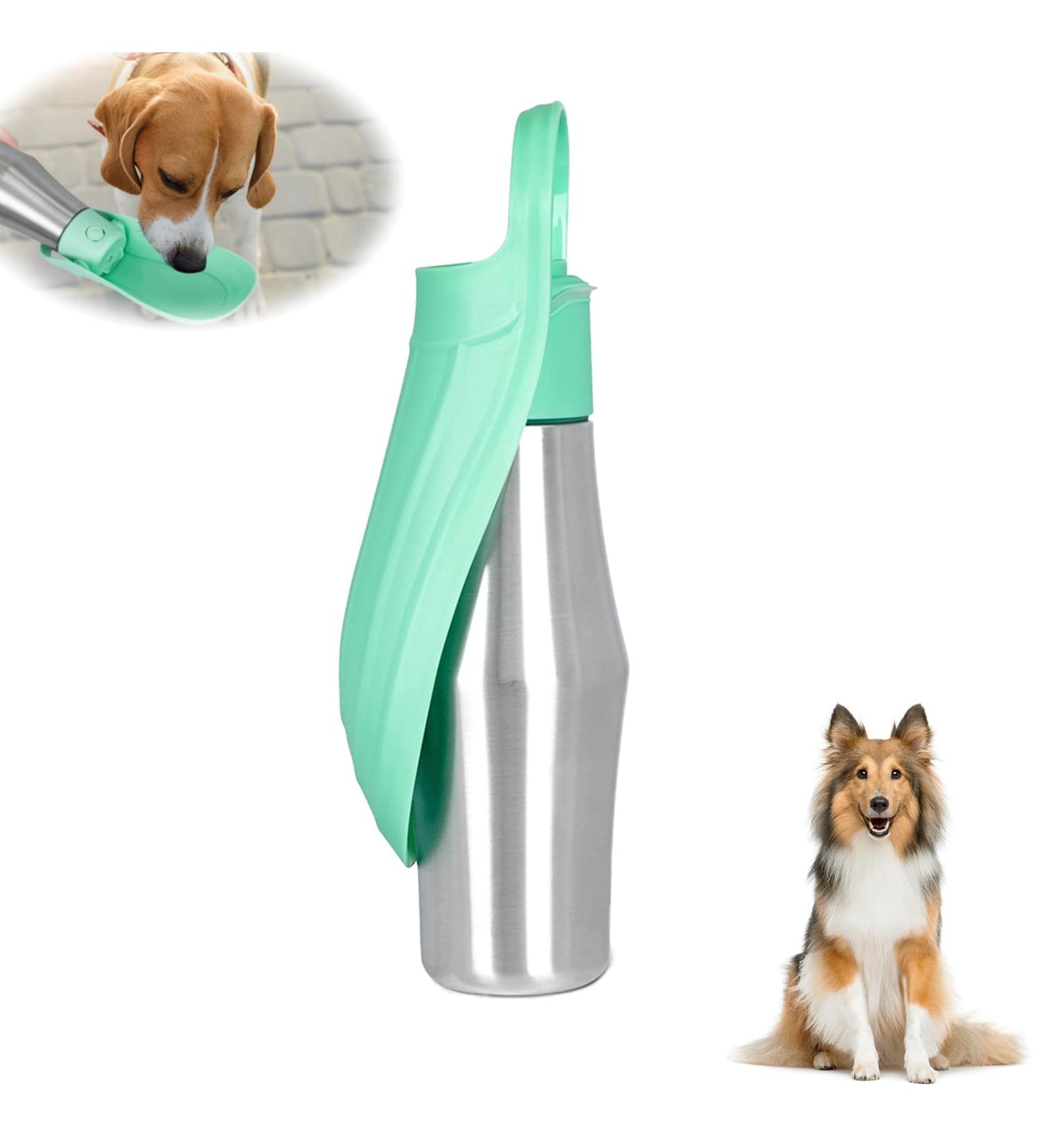 Buy Taozoey 750ml Dog Water Bottle - Antibacterial Leak-Proof Pet Dispenser for Travel & Camping - Perfect for Dogs & Cats - Buy Online on GoSupps.com