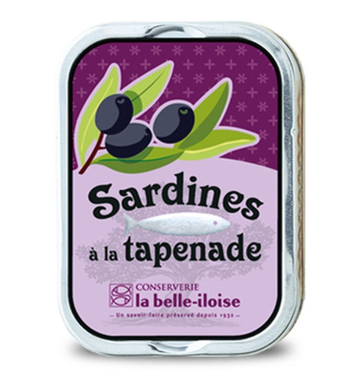 Sardines with Tapenade LA BELLE ILOISE 115g