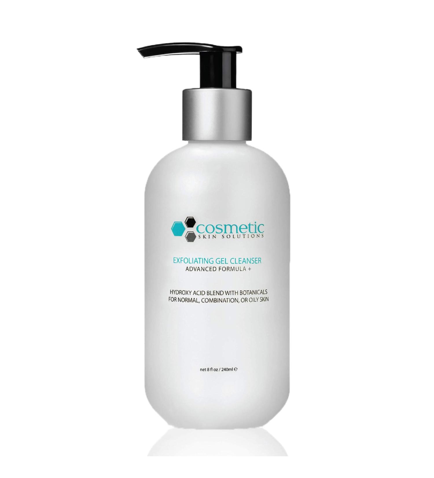 Exfoliating Gel Cleanser with AHAs & Botanicals - 8 oz | International Shipping Available - Buy Online on GoSupps.com
