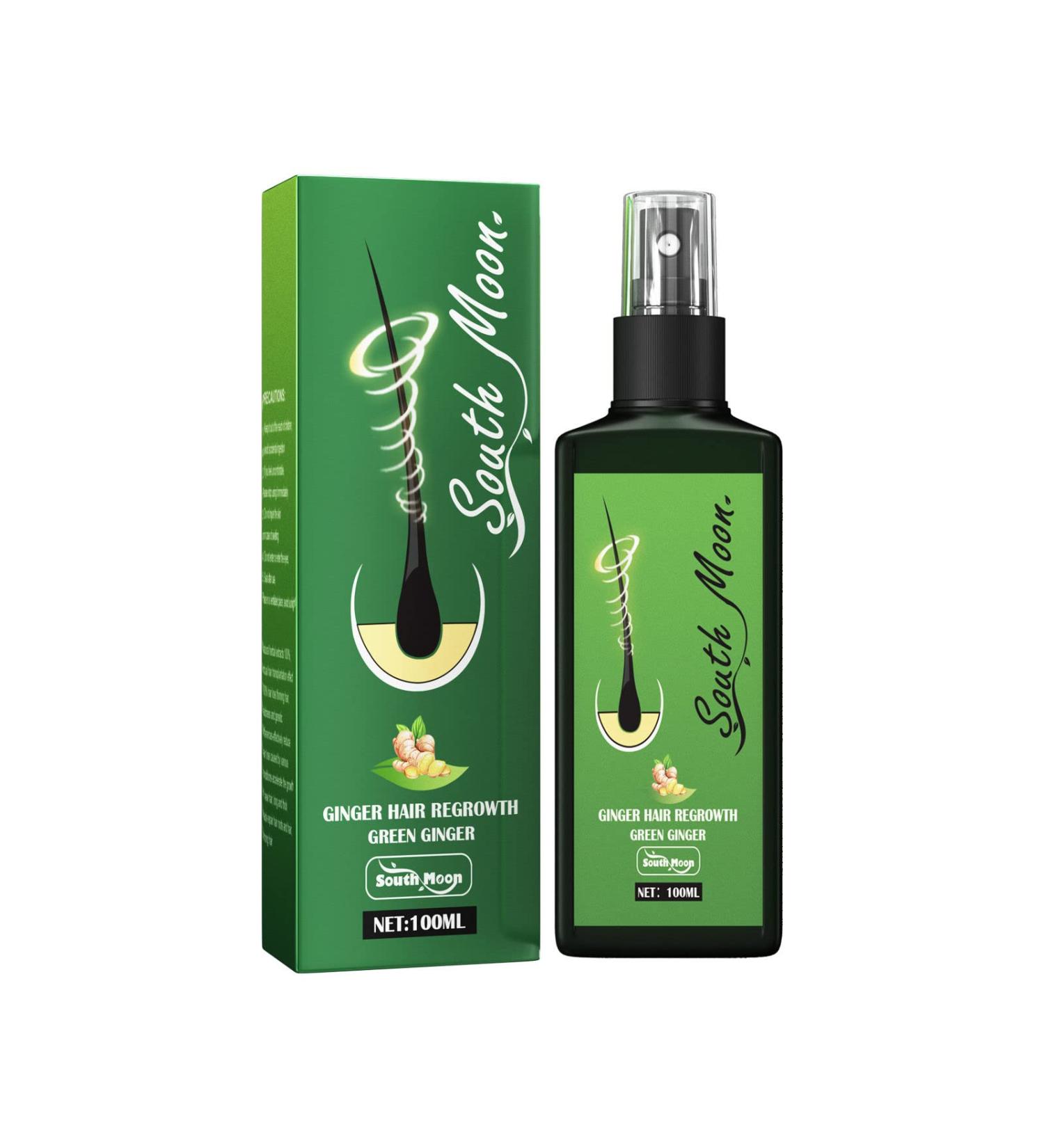 YUECI Nutrient Spray for Hair Growth - Hair Growth Serum & Anti-Hair Loss Treatment - Quick Thickening & Growth Solution (1ml) - Green - Buy Online on GoSupps.com