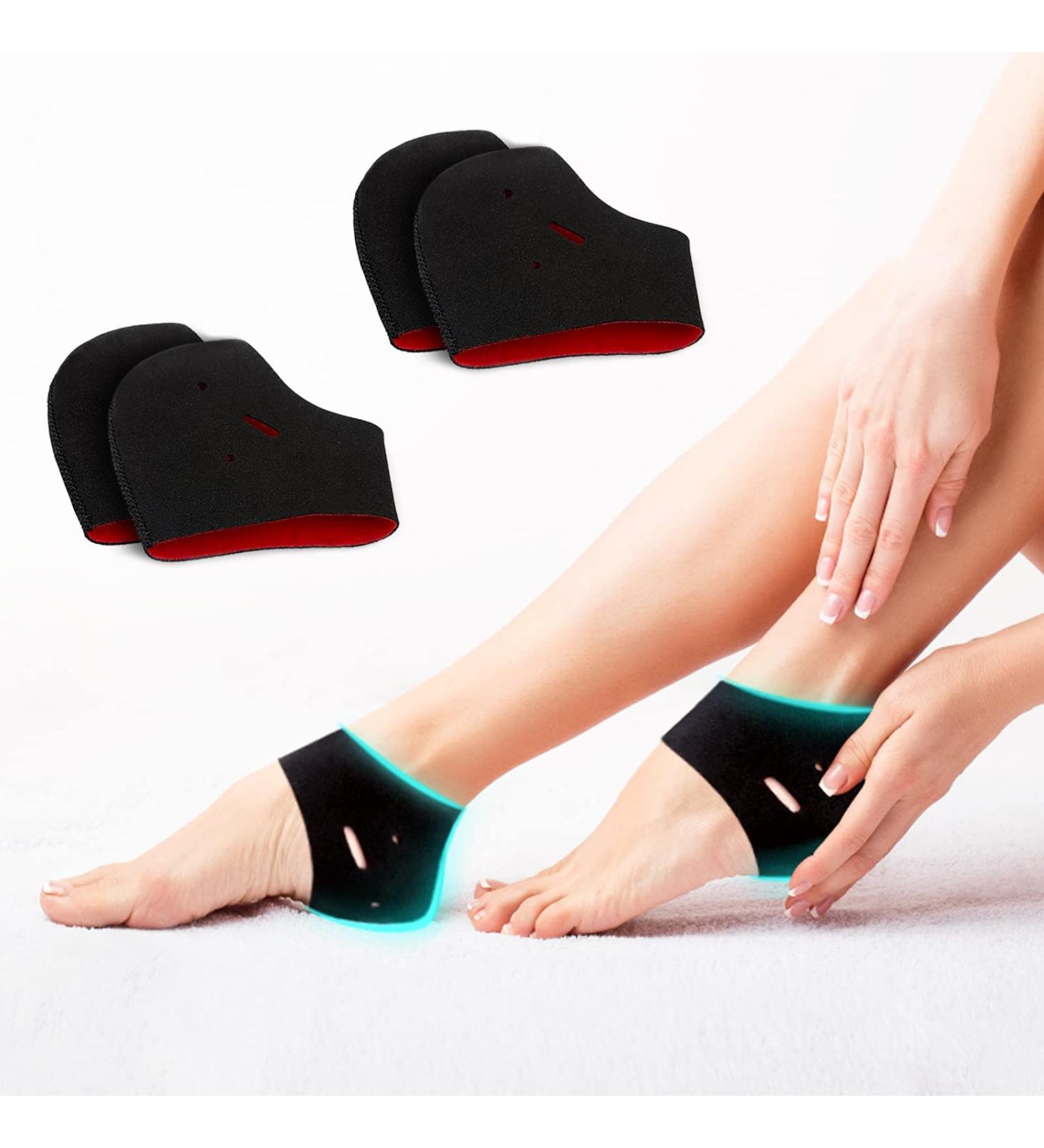 5 Pairs Moisturizing Unisex Socks - Gel Spa Socks for Cracked & Dry Feet Breathable Heel Cushion for Skin Care - Buy Online on GoSupps.com