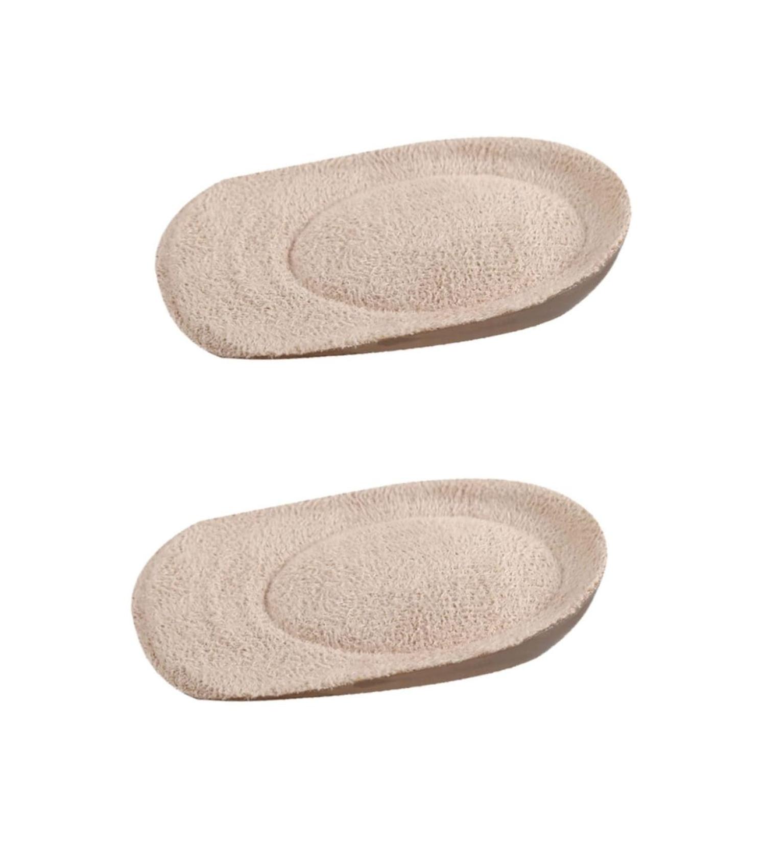 GLEAVI Heel Pads - Reusable Silicone Gel Cushions for Men & Women | Arch Support & Shock Absorption | 2 Pairs of Comfortable Heel Cups - Buy Online on GoSupps.com