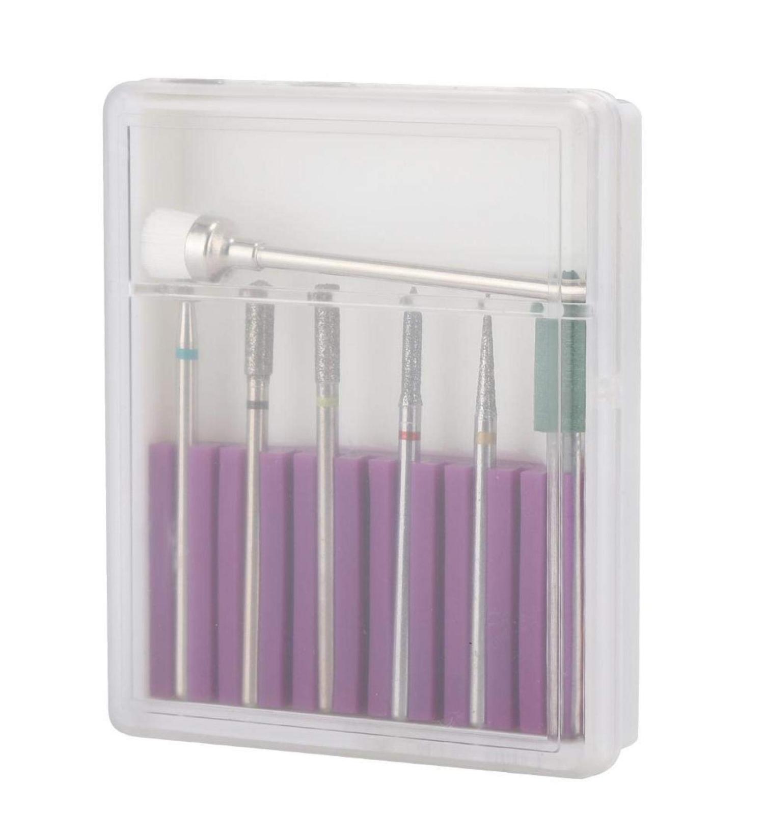 Nail Drill Bits Safe And Wearable Polishing Head for Home Beauty Salon Manicure Store Salon Shop GH-06 - Buy Online on GoSupps.com