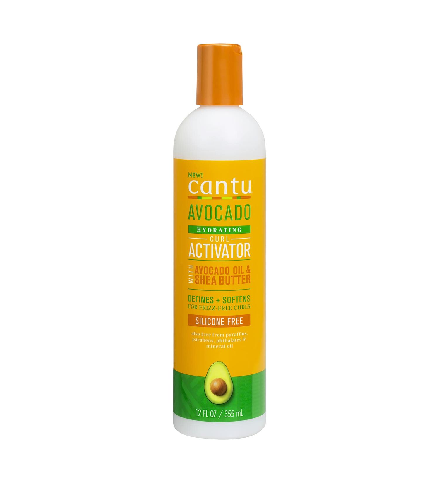 Cantu Avocado Curl Activator Cream - 12 oz | Infused with Avocado Oil & Shea Butter - Buy Online on GoSupps.com