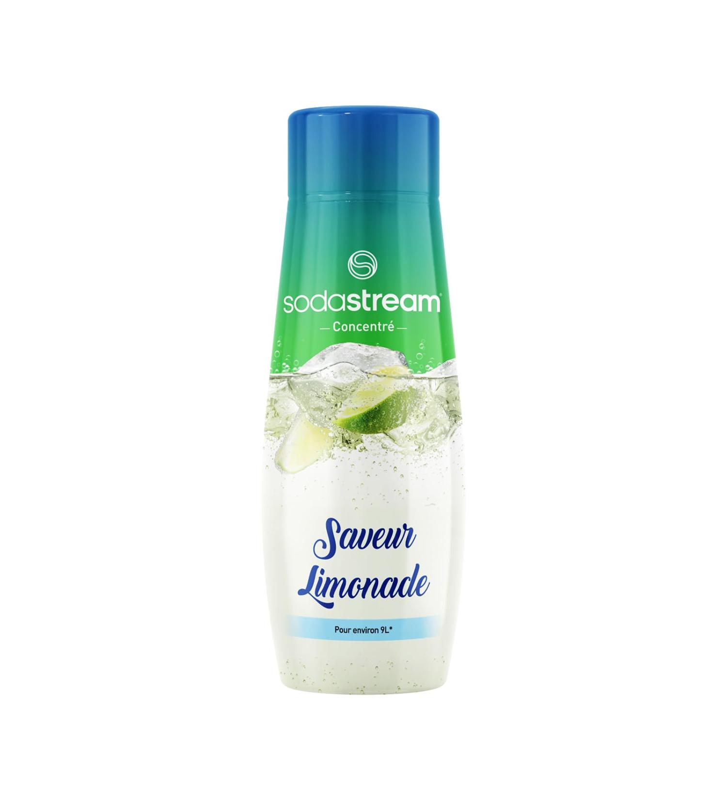 SodaStream Lemonade Concentrate for Sparkling Water and Soda Machine | Prepare up to 9 Liters of Lemonade in Seconds 440ml - Buy Online on GoSupps.com