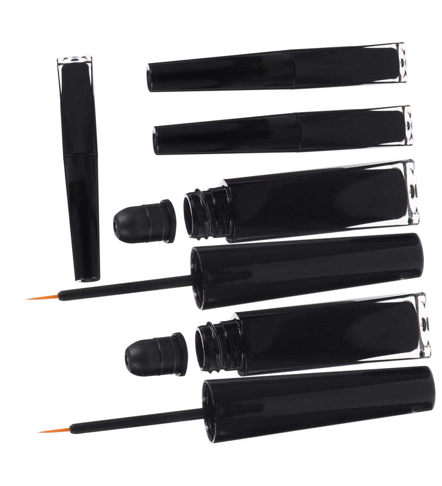 Mikinona 5pcs Empty Eyeliner Bottle Liquid Eyeliner Tubes Eyeliner Liquid Tubes Wand for Women - Buy Online on GoSupps.com