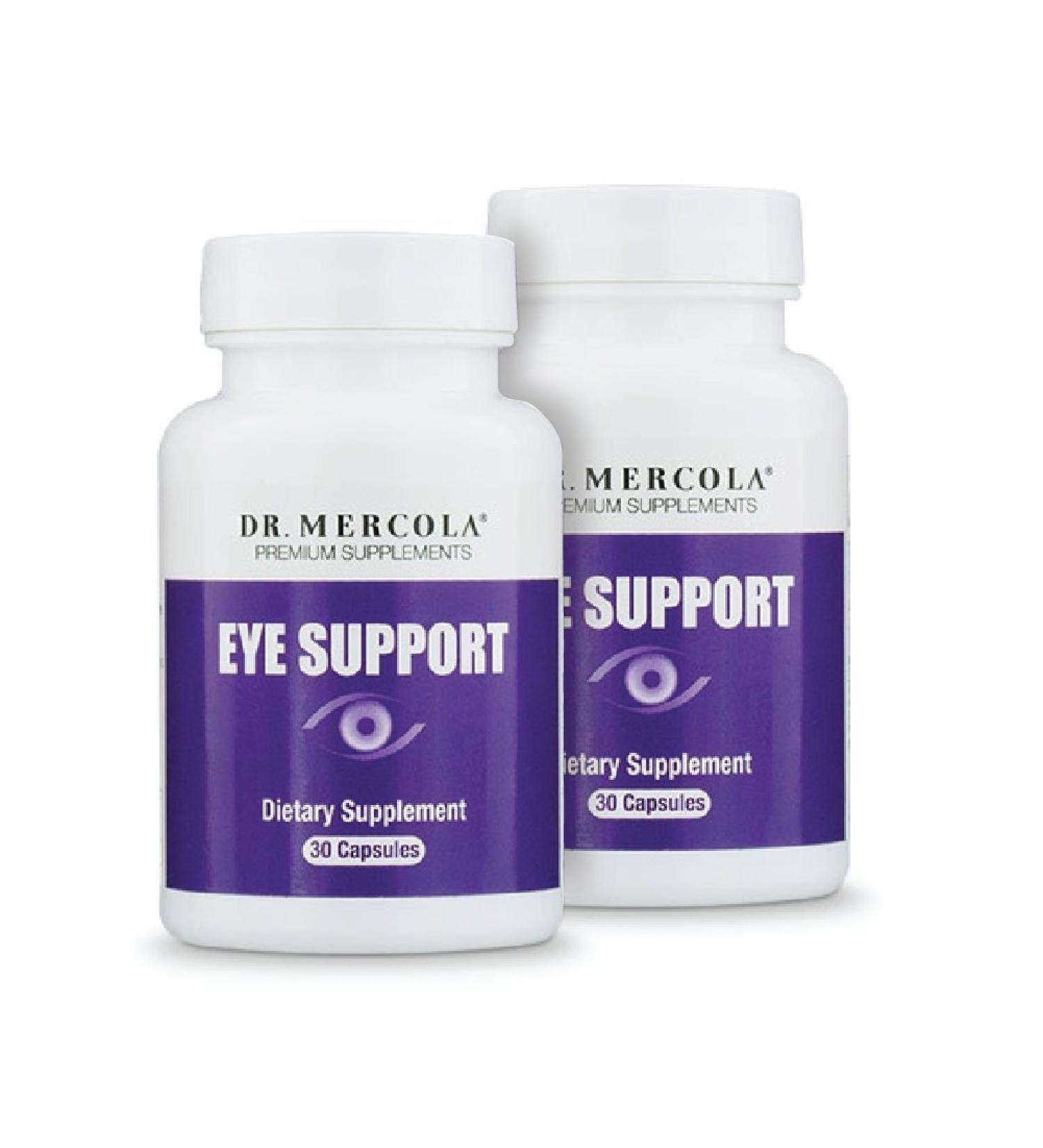 Dr. Mercola Eye Support 30 Capsules - Boost Vision & Eye Health - Buy Online on GoSupps.com